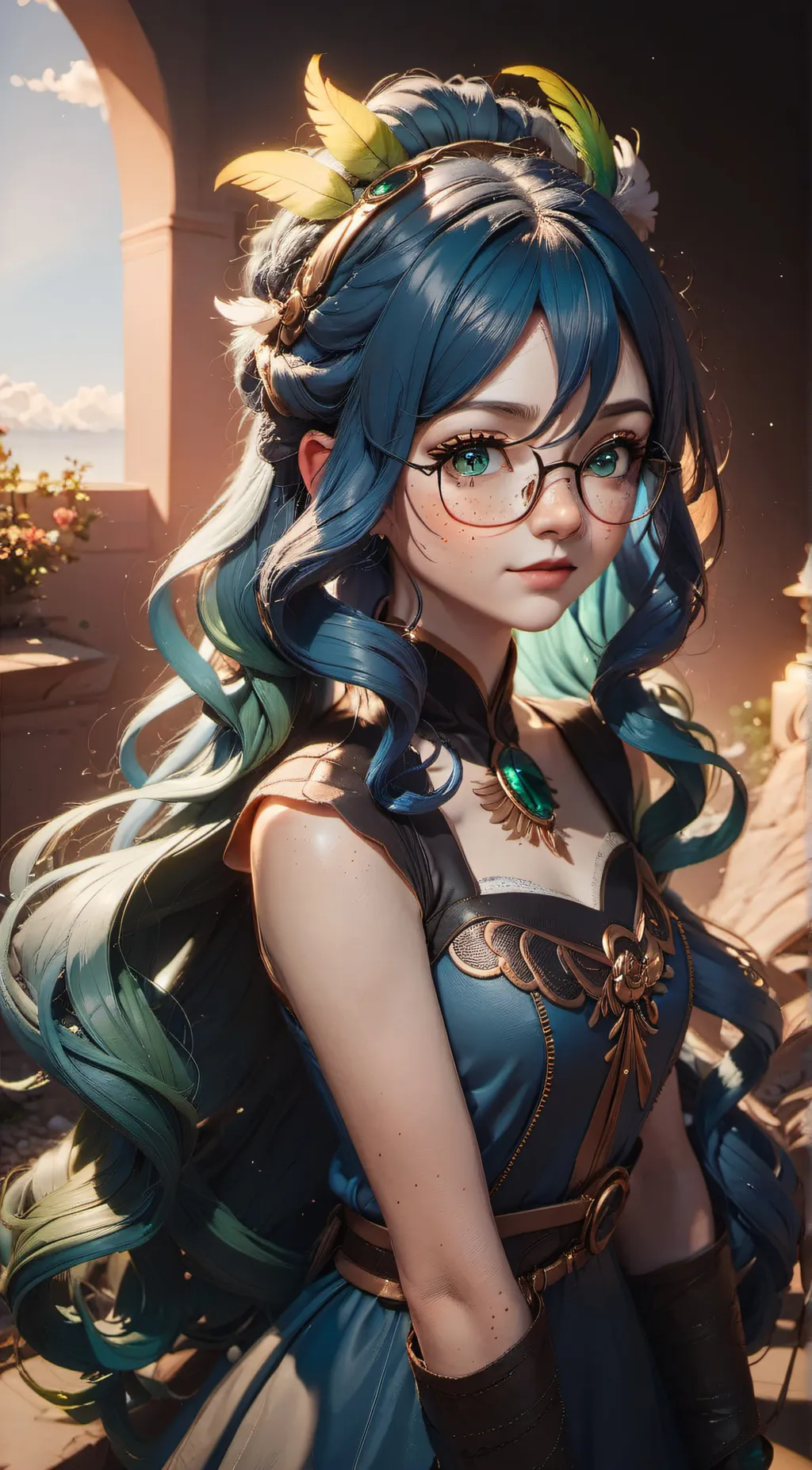 ai character: Songbird  background