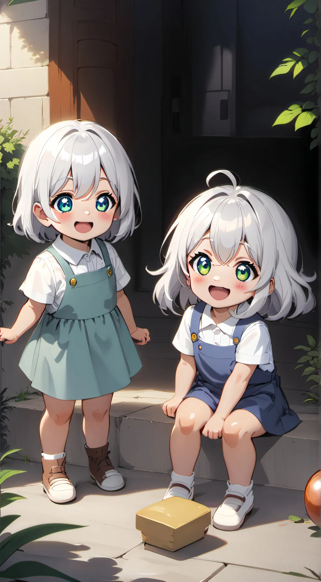 ai character: Kiya and Mia background