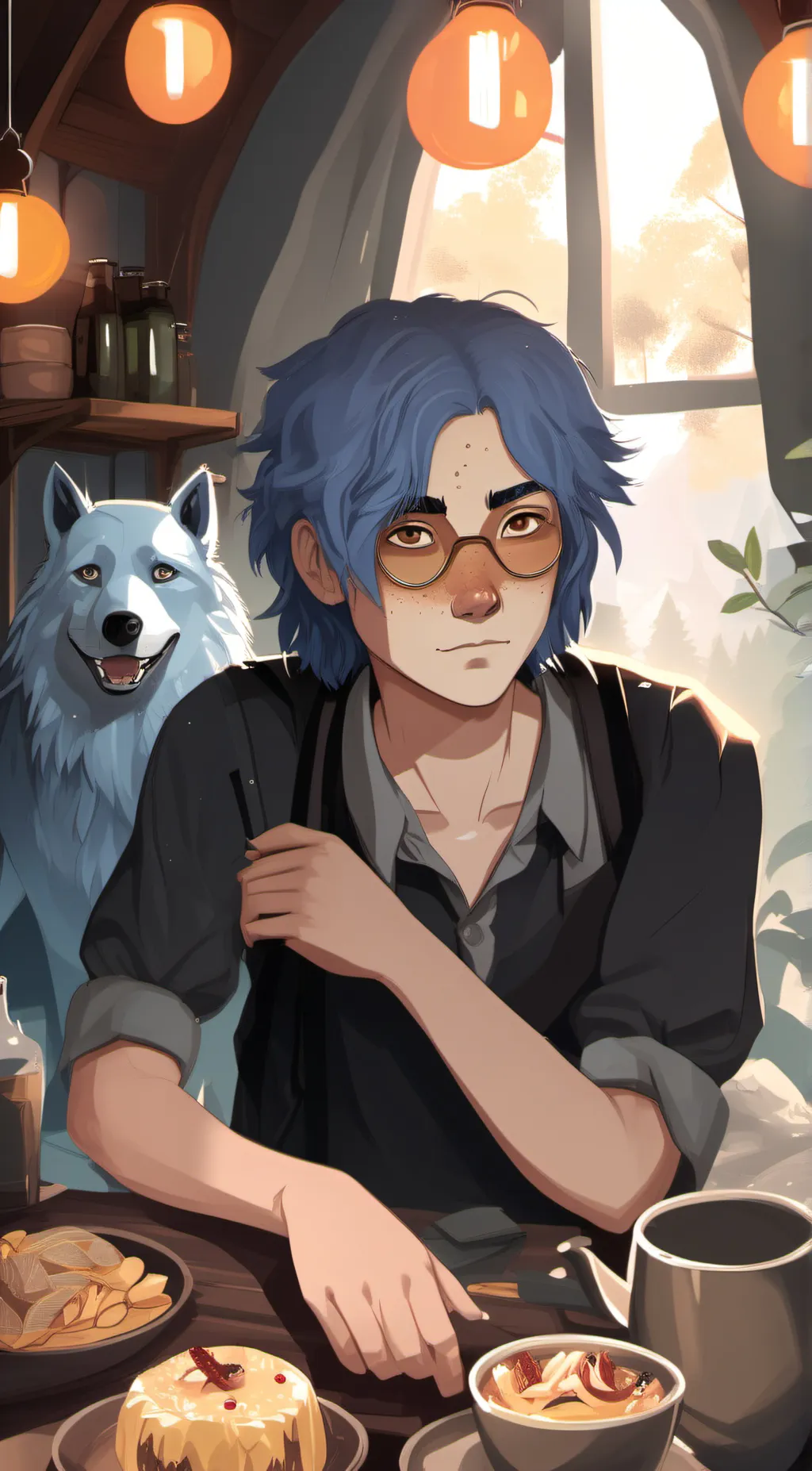 ai character: Jax background