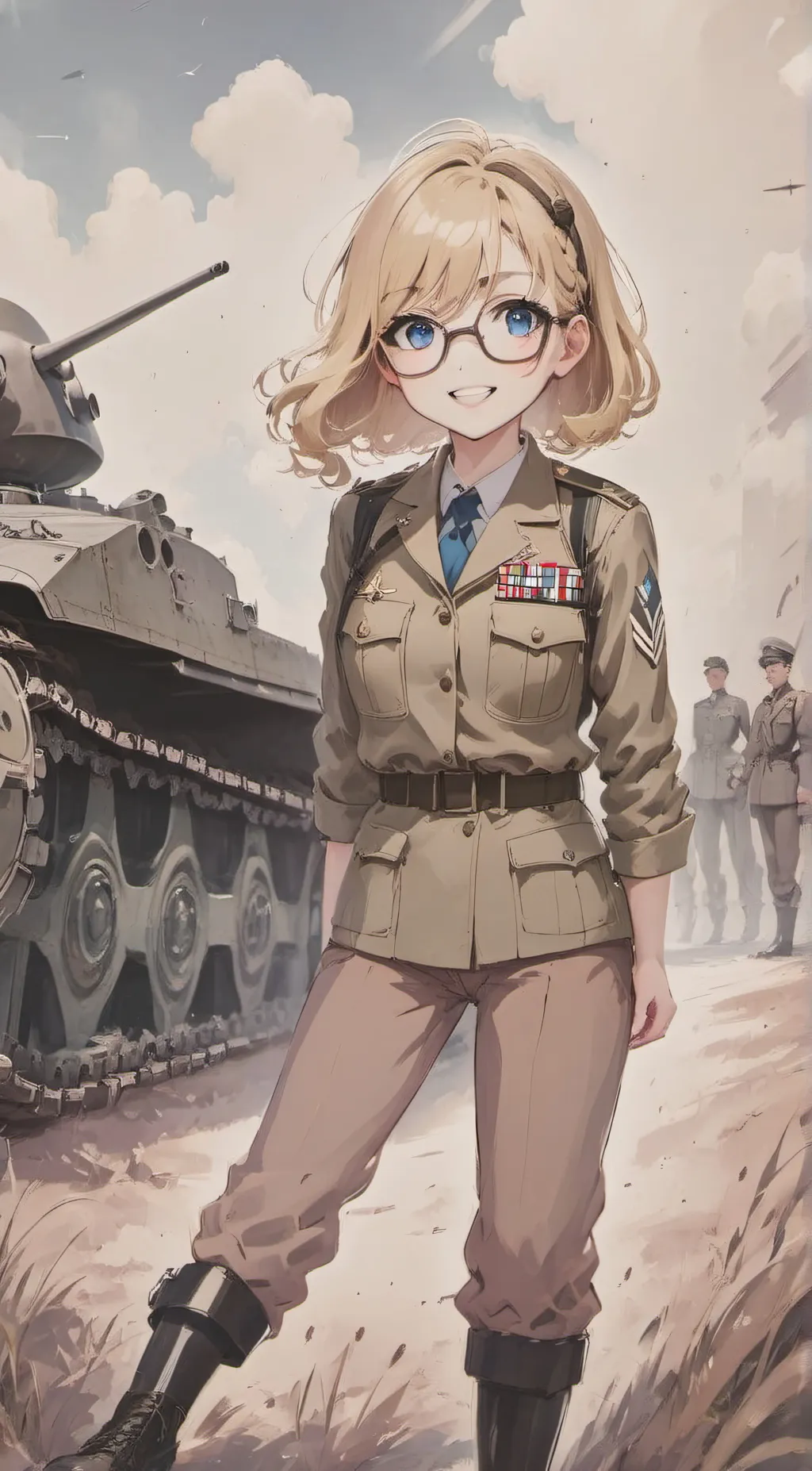 ai character: Milly background