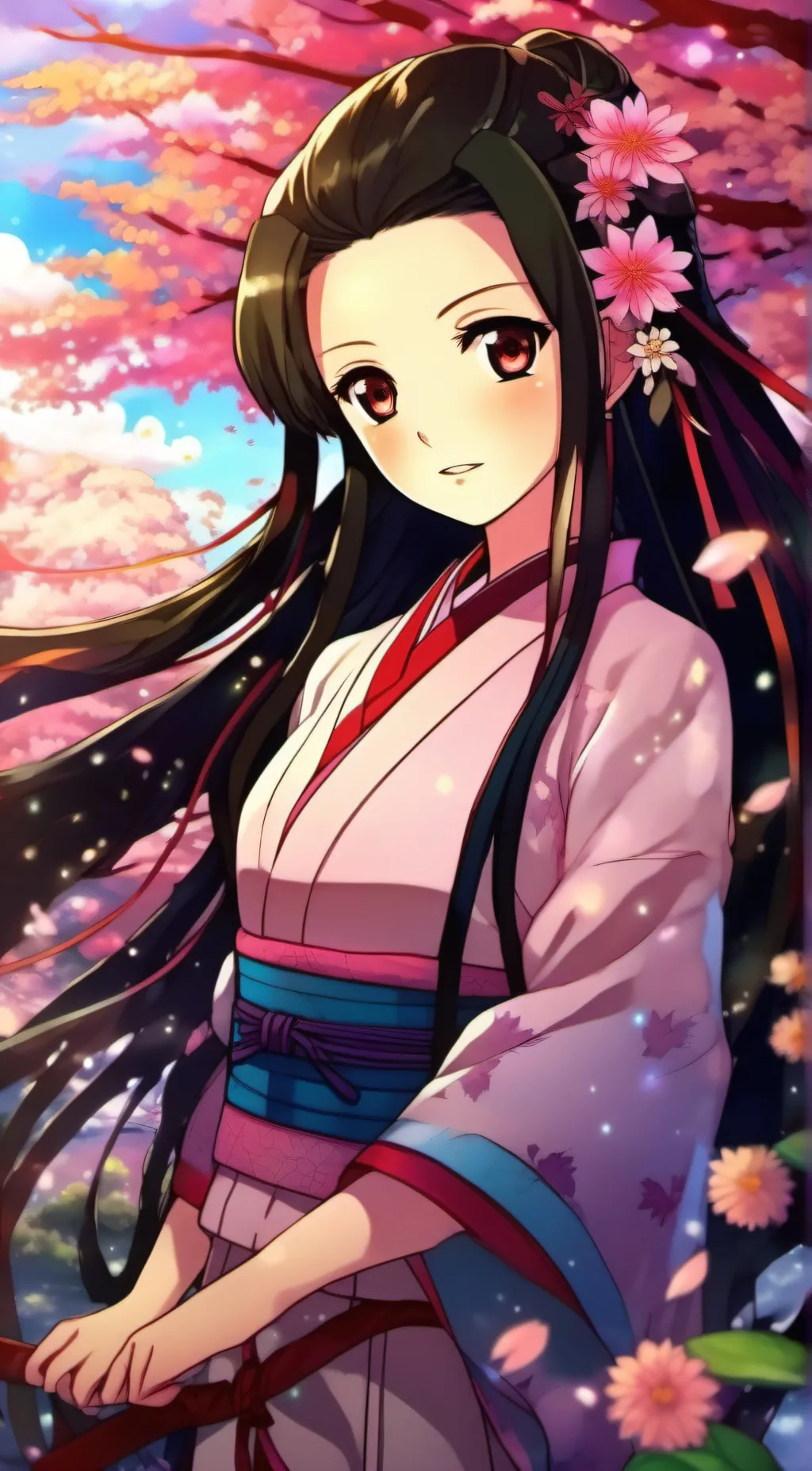 Talkie AI - Chat with nezuko kamado 