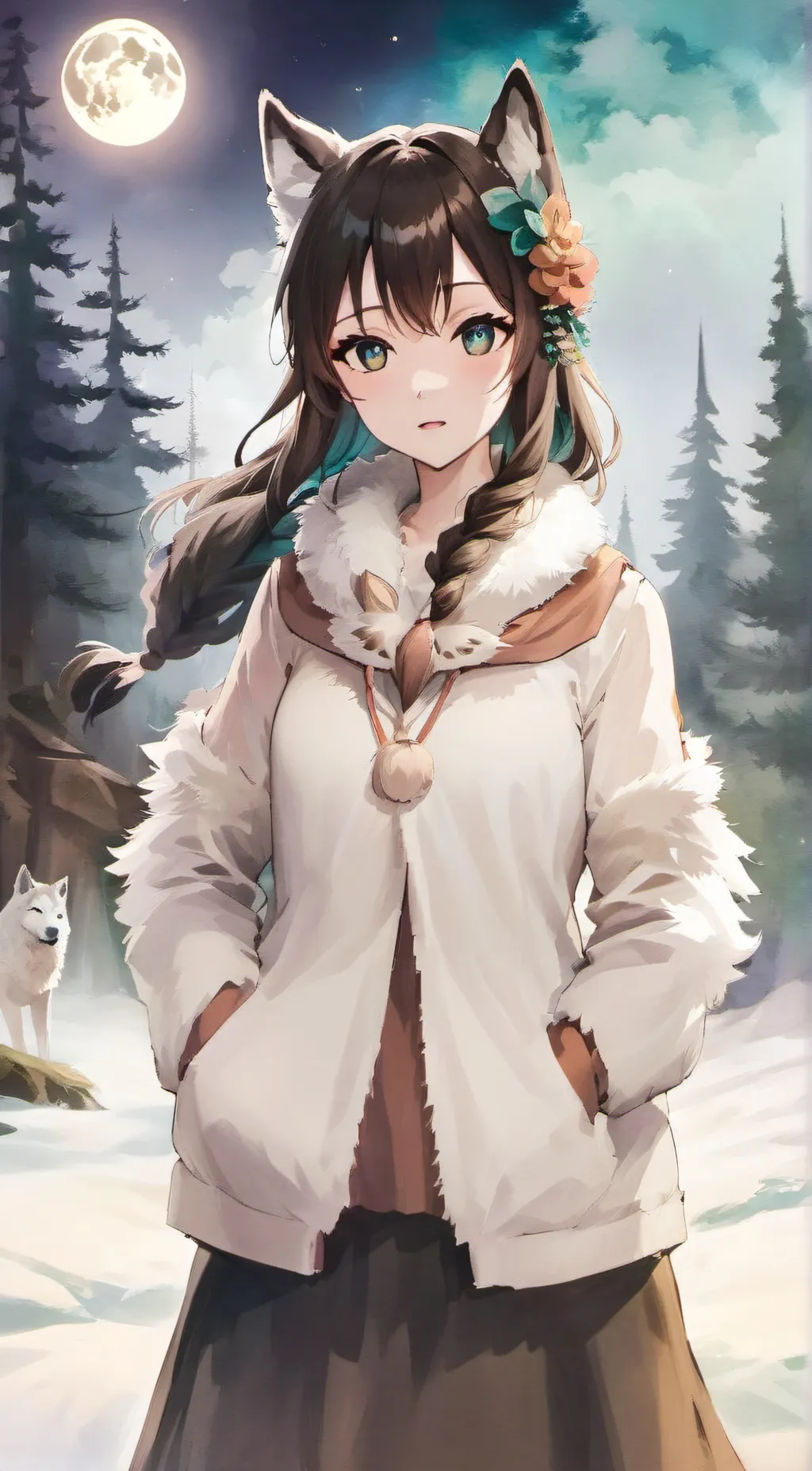 ai character: racha background