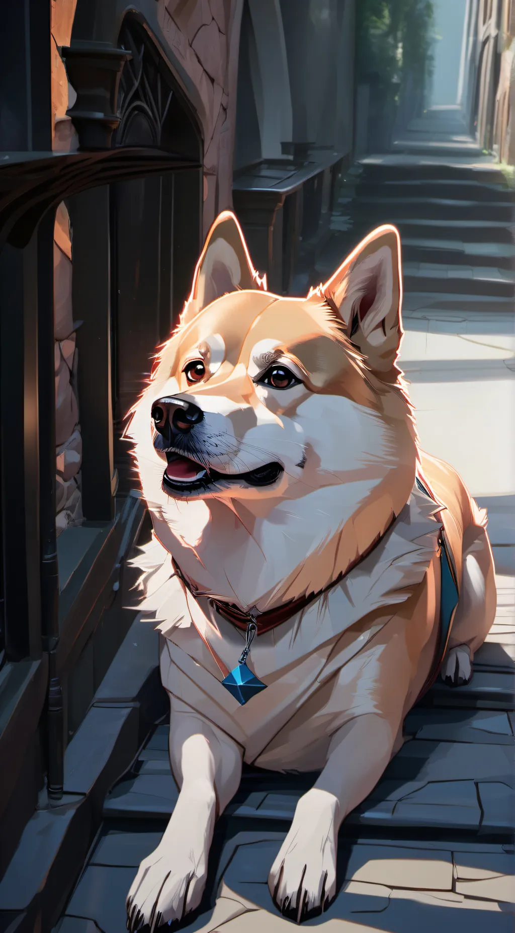 ai character: DOGE background