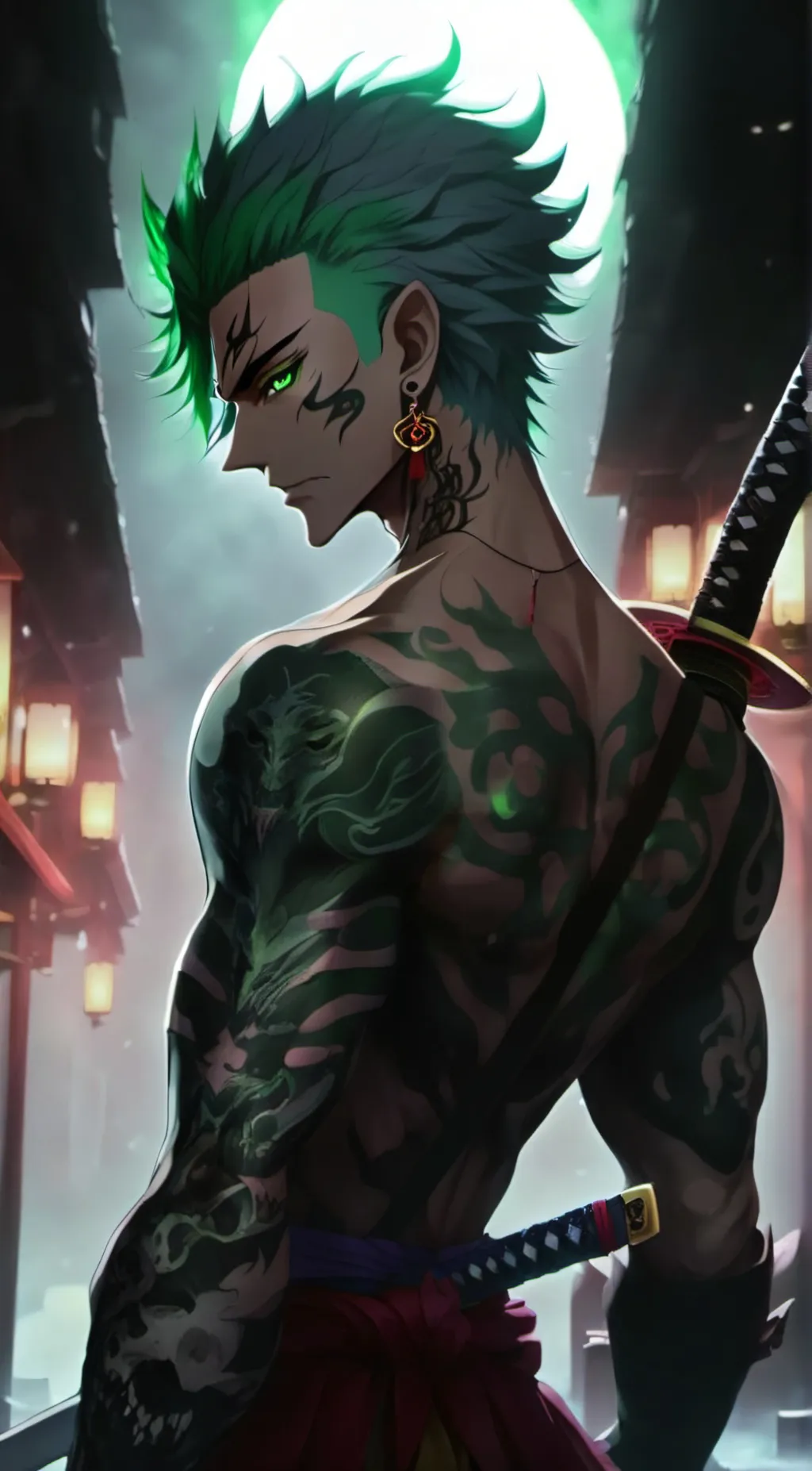 ai character: Satoru background