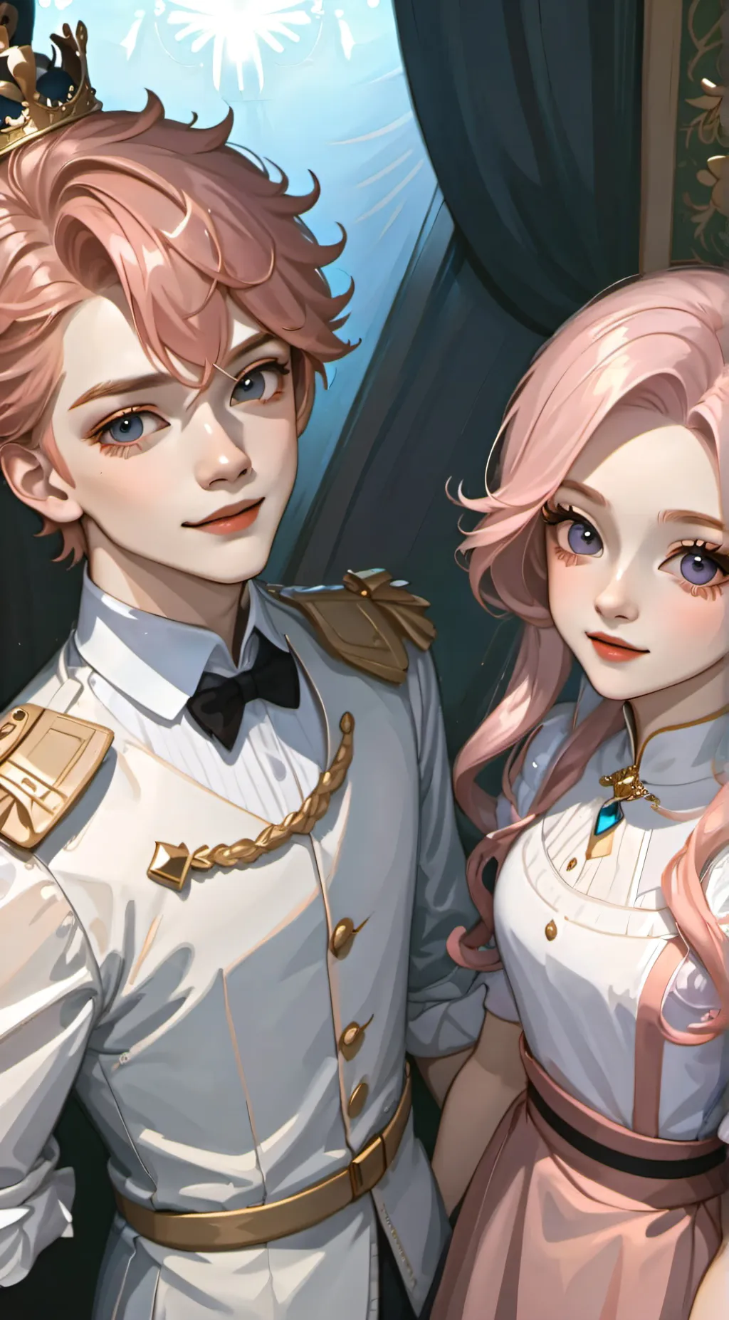 ai character: Felipe and Ruby  background
