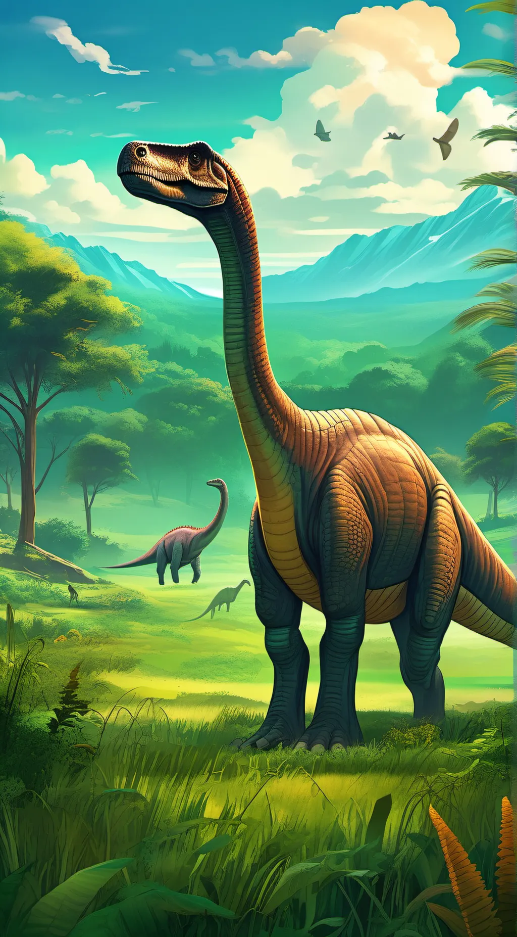 ai character: Argentinosaurus background