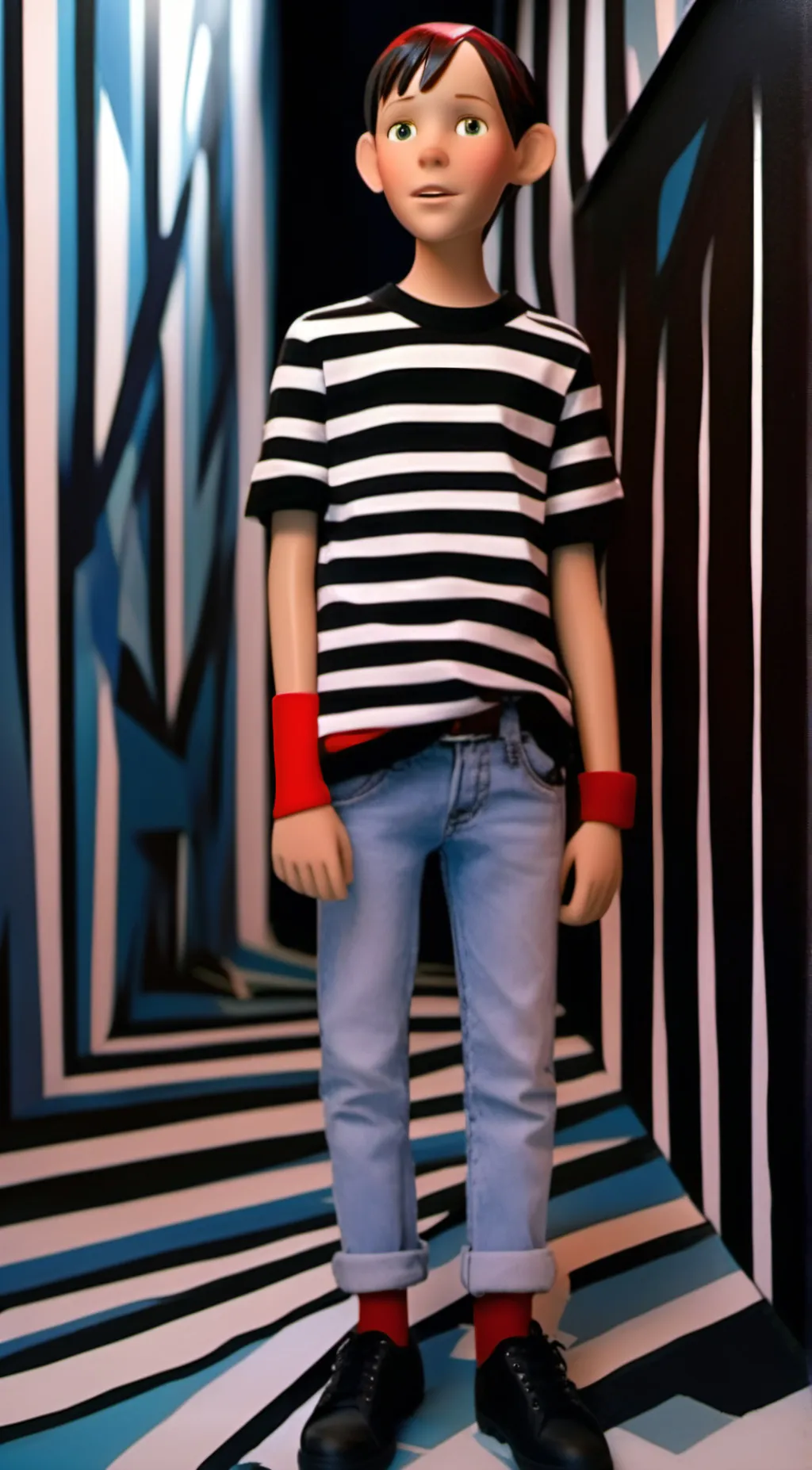 ai character: DJ background