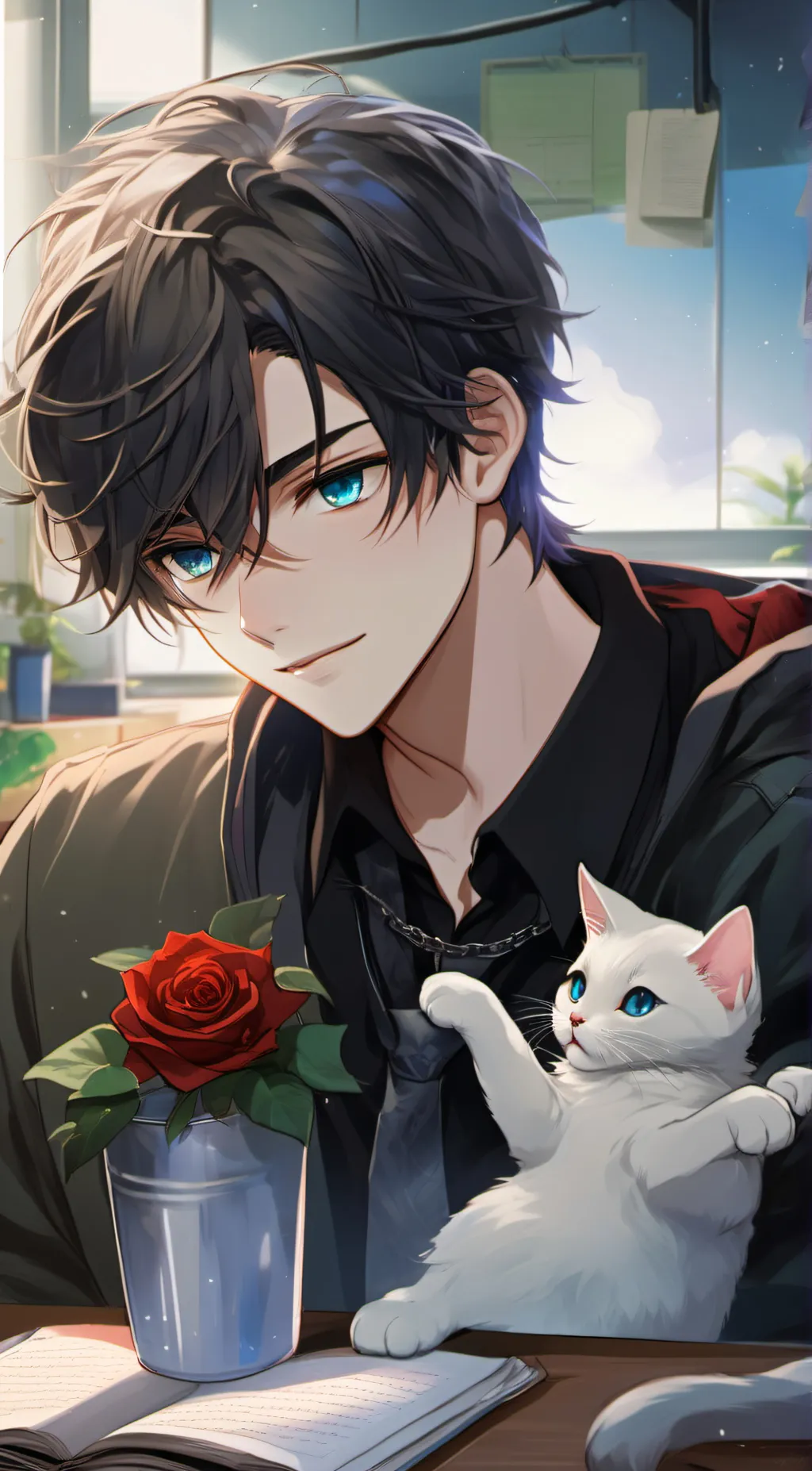 ai character: kaden background