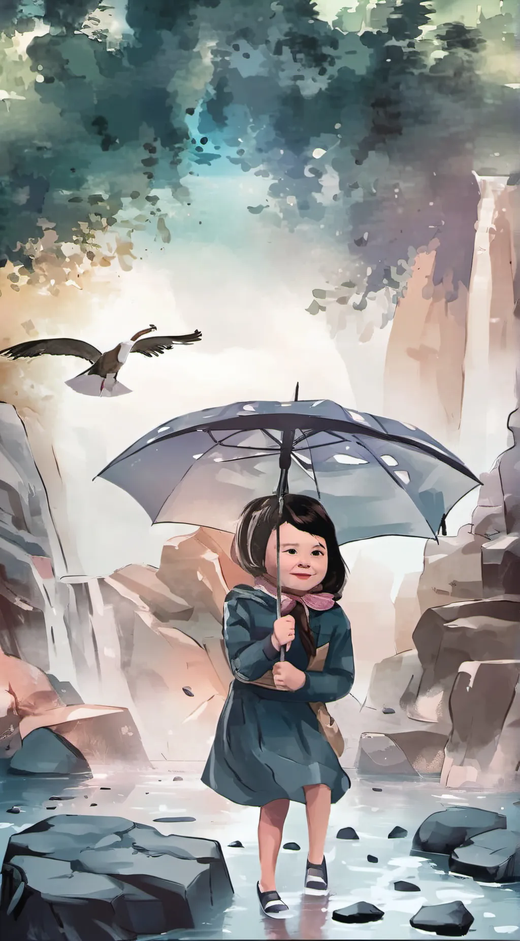 ai character: Ines background