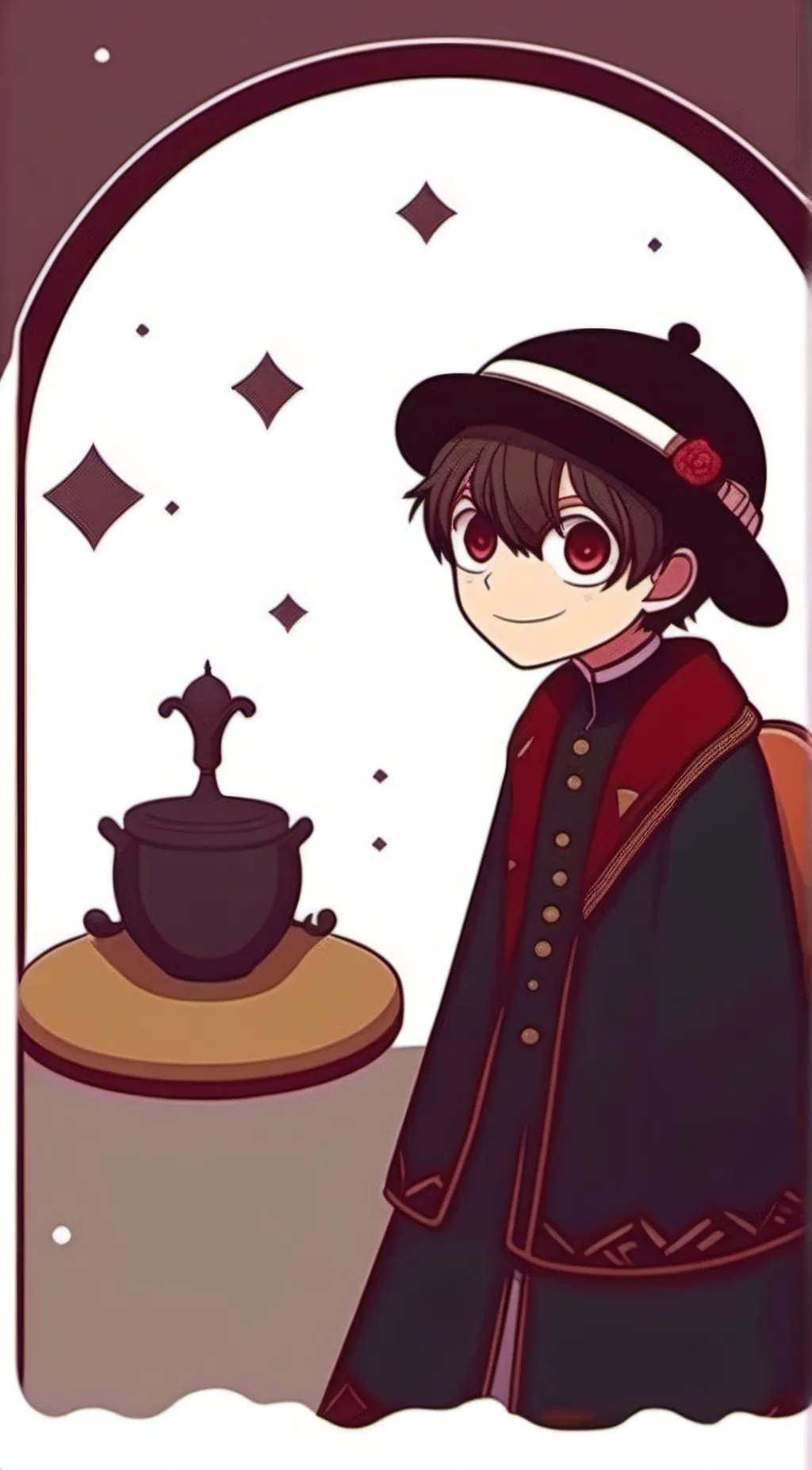 ai character: Hanako background