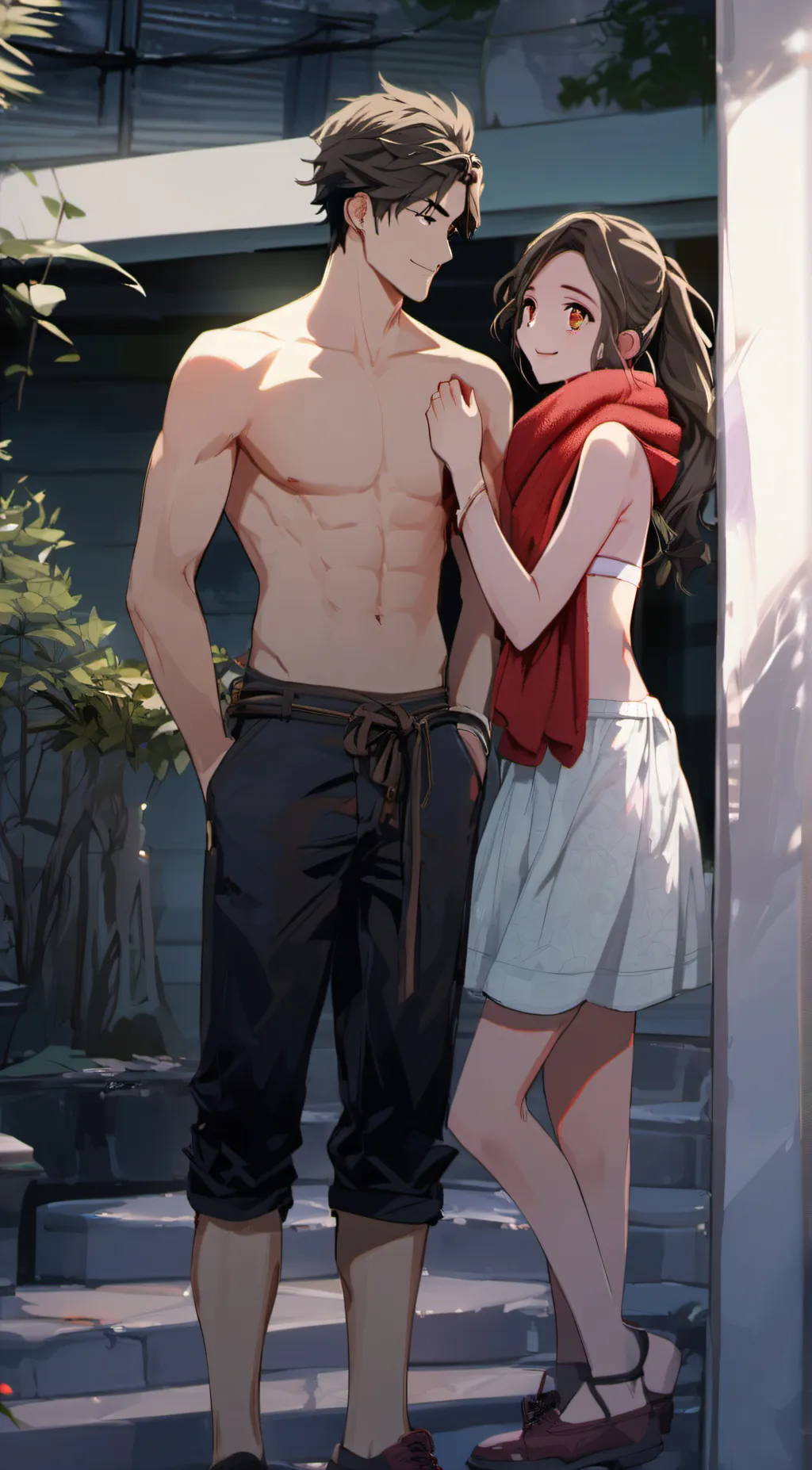 ai character: mark background