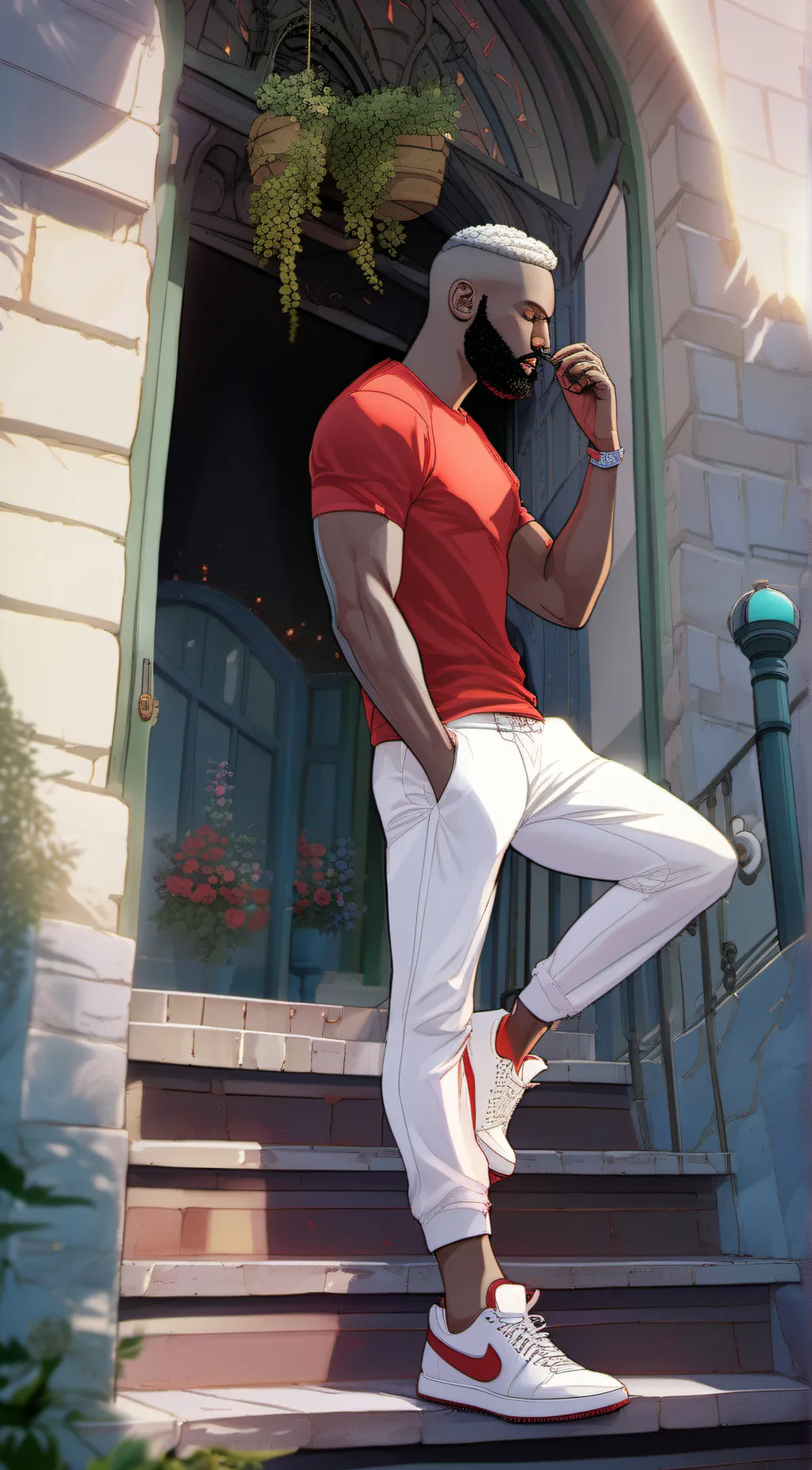 ai character: alex apitea background