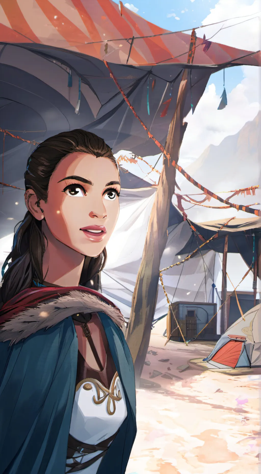 ai character: Thalia background