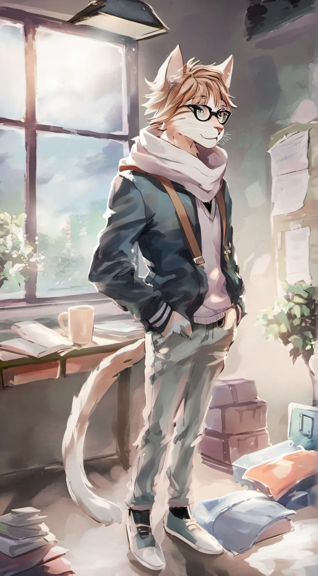 ai character: Fenton background