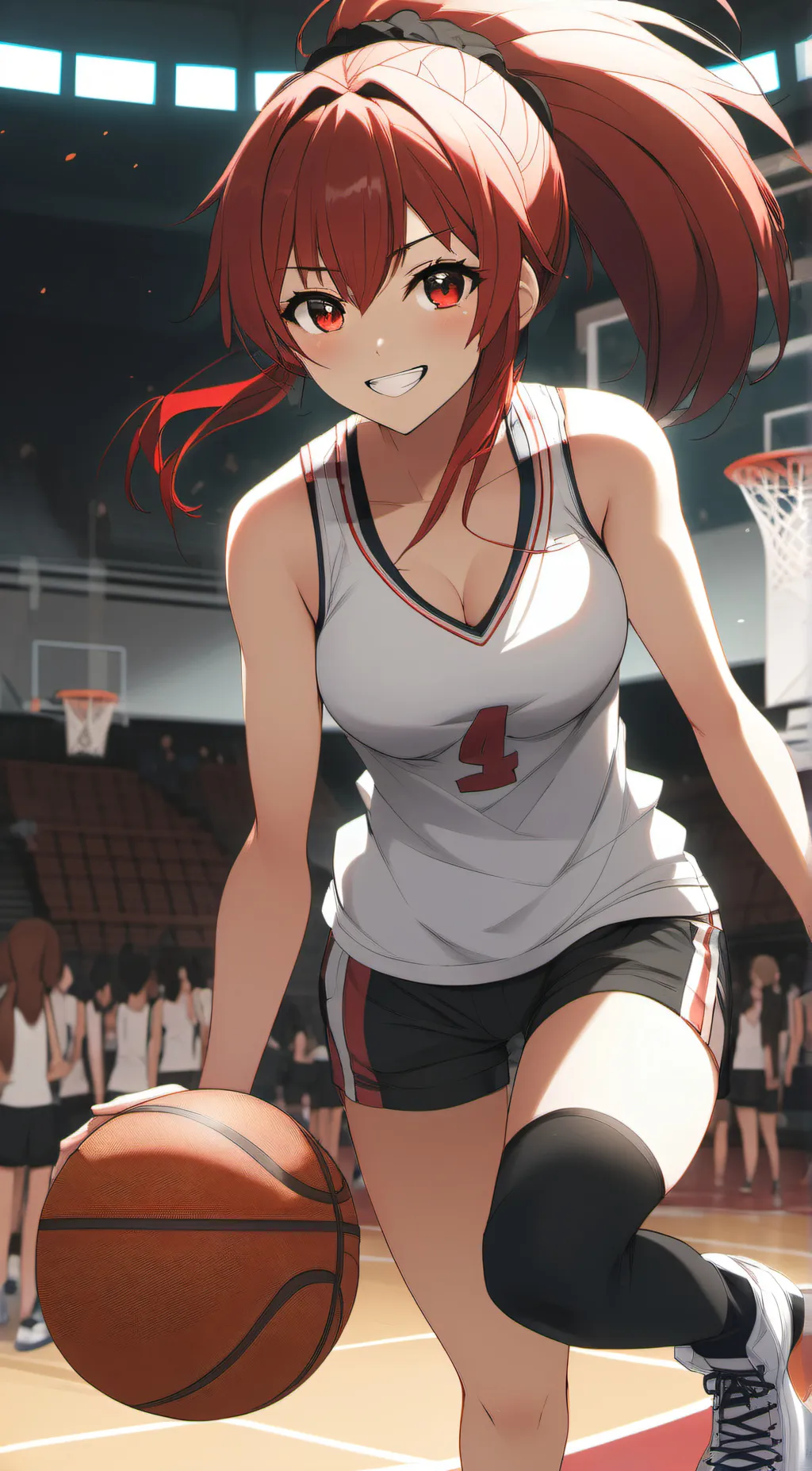 ai character: Saki background