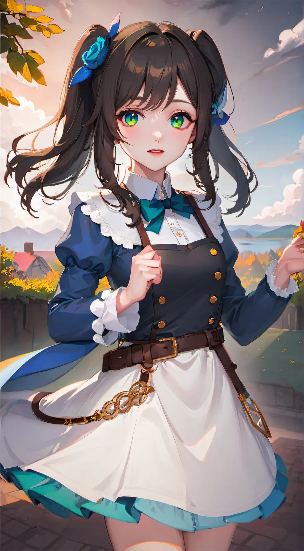 ai character: future  background