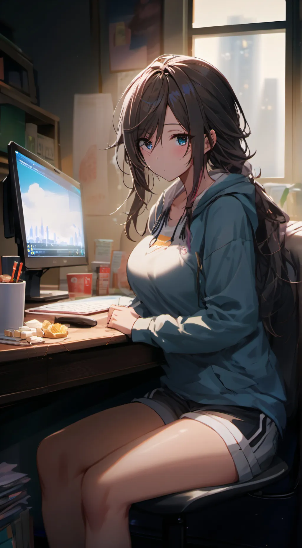 ai character: Takima, Roomate background