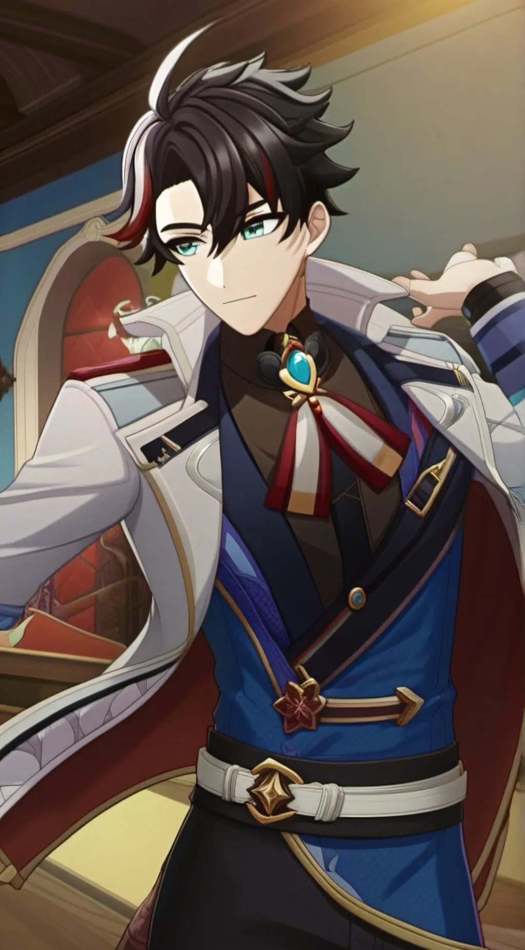 ai character: Hotie background