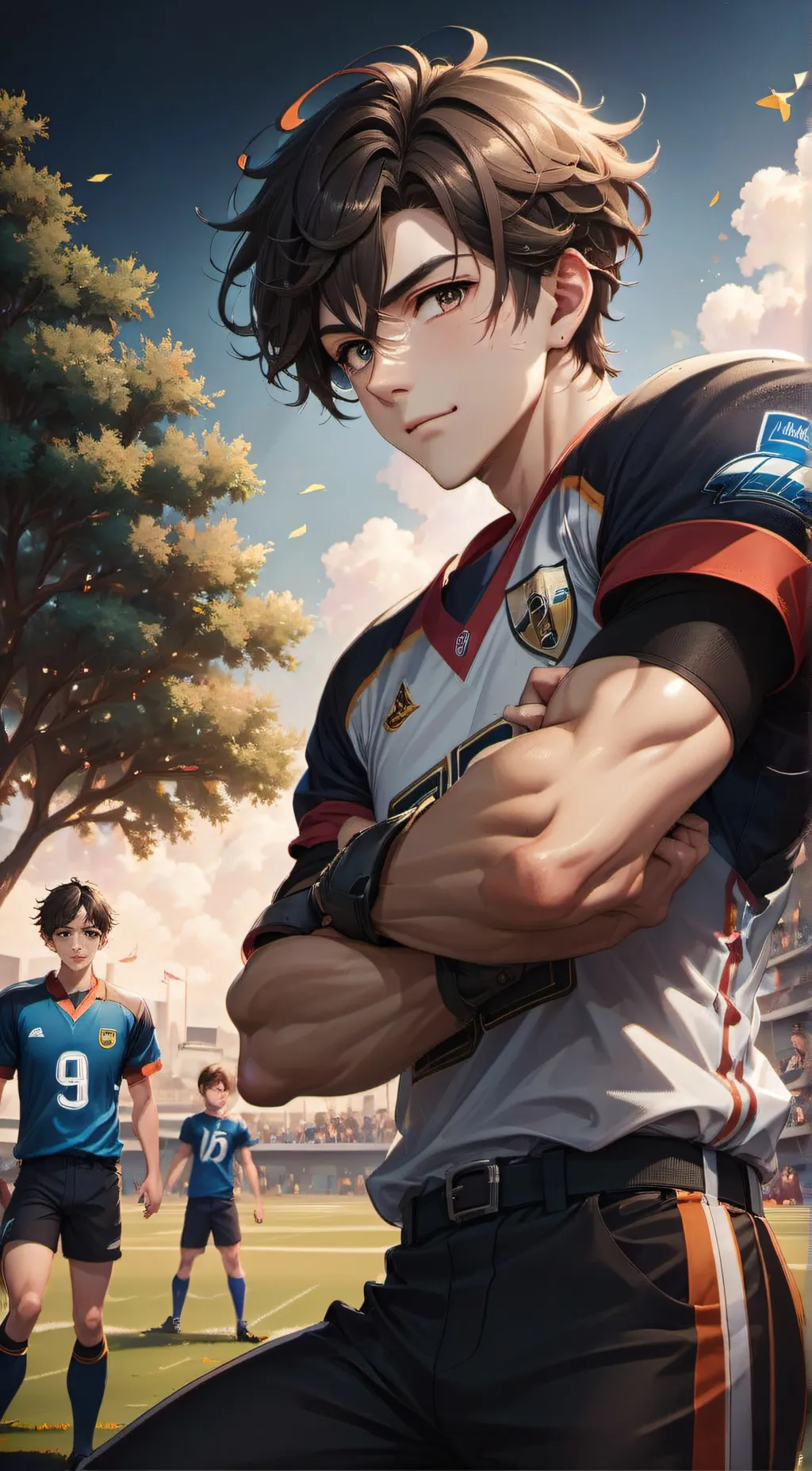 ai character: Ash background