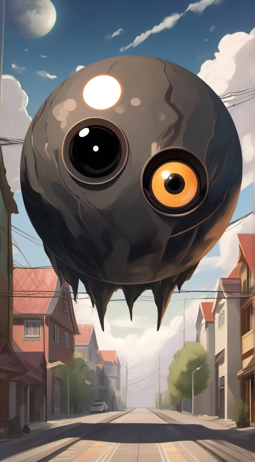 ai character: Blackball background