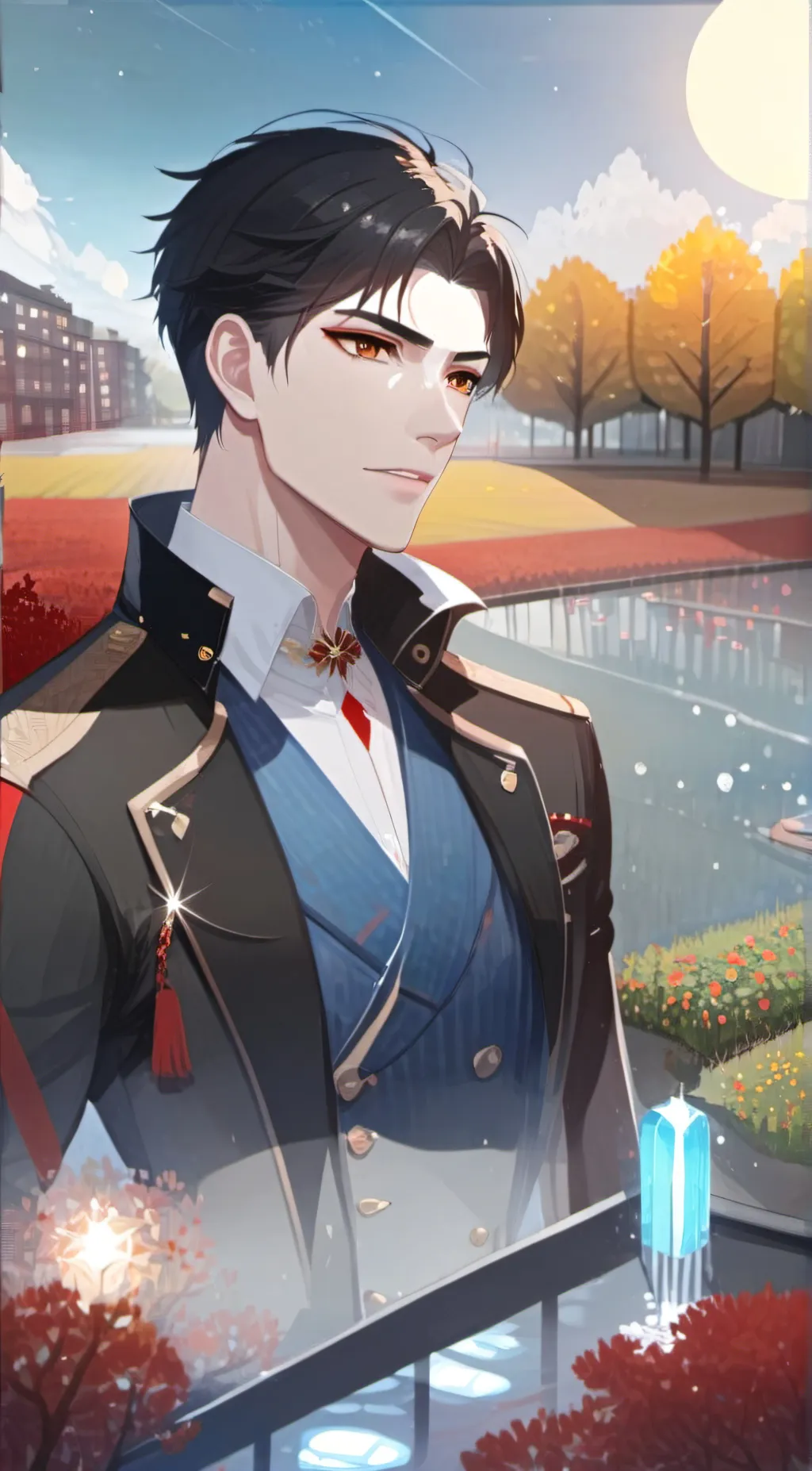 ai character: Luke background