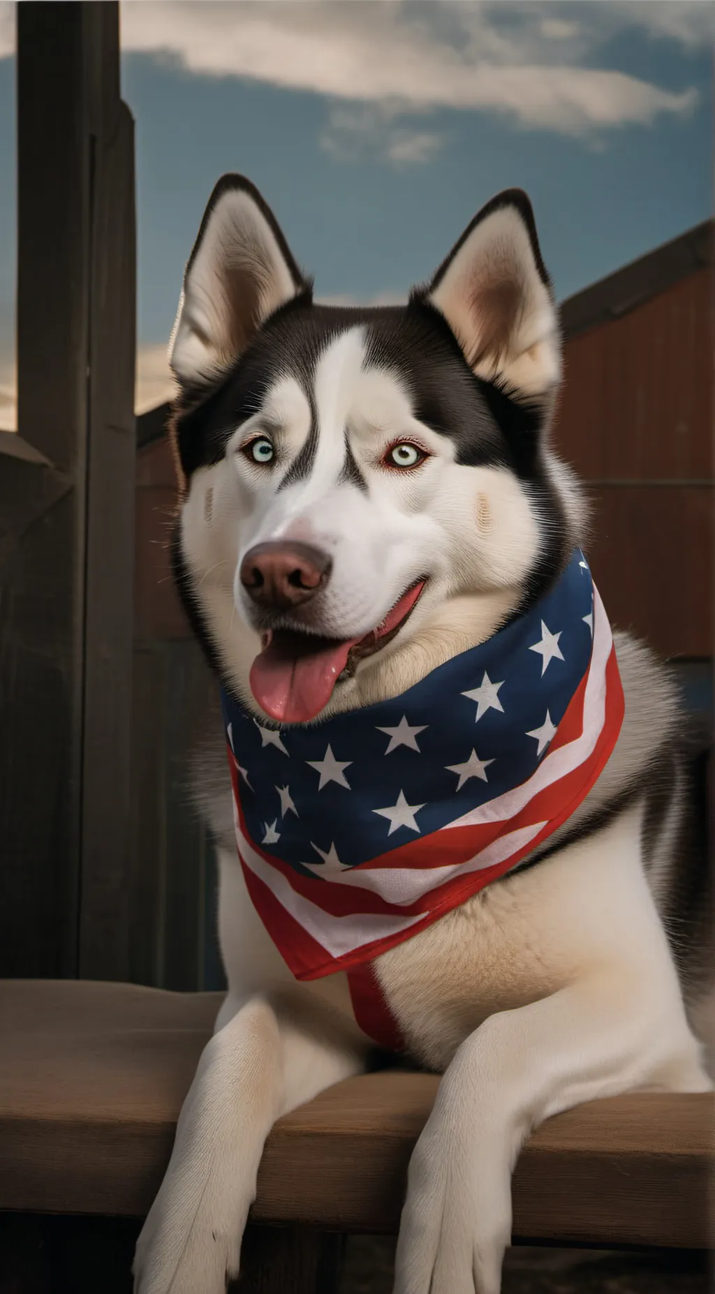 ai character: I'm Odin background