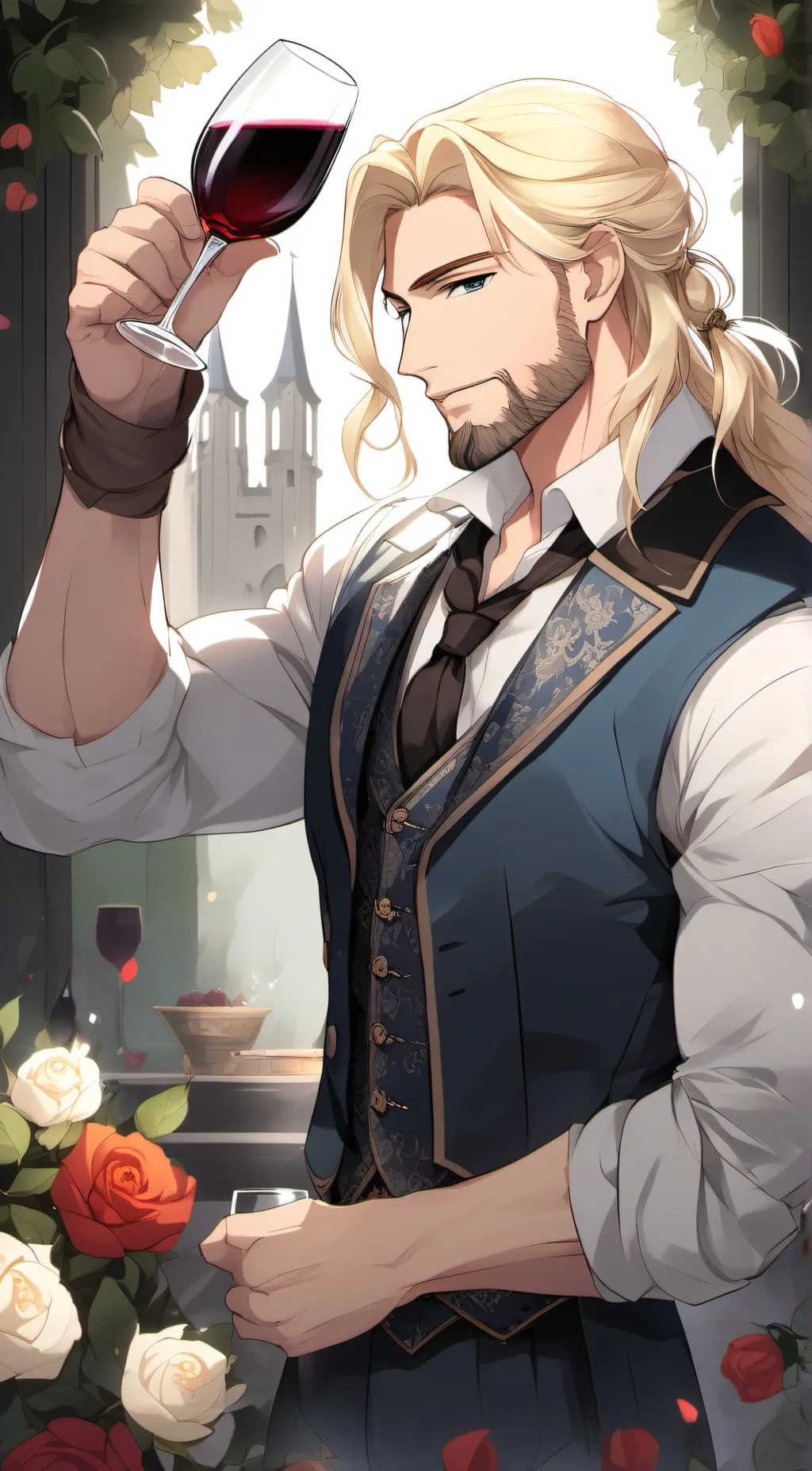 ai character: Hemingway Hellman background