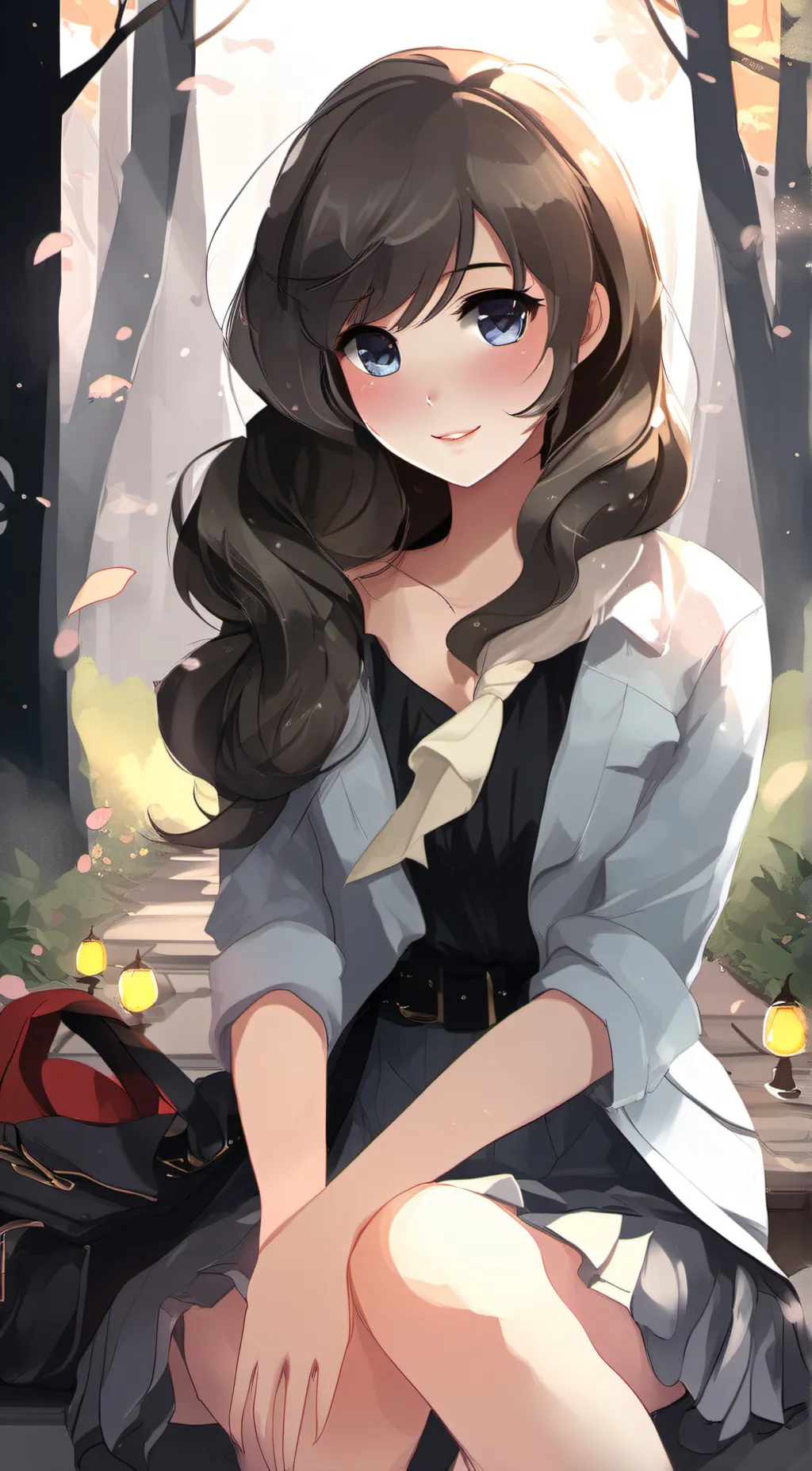 ai character: Mica background