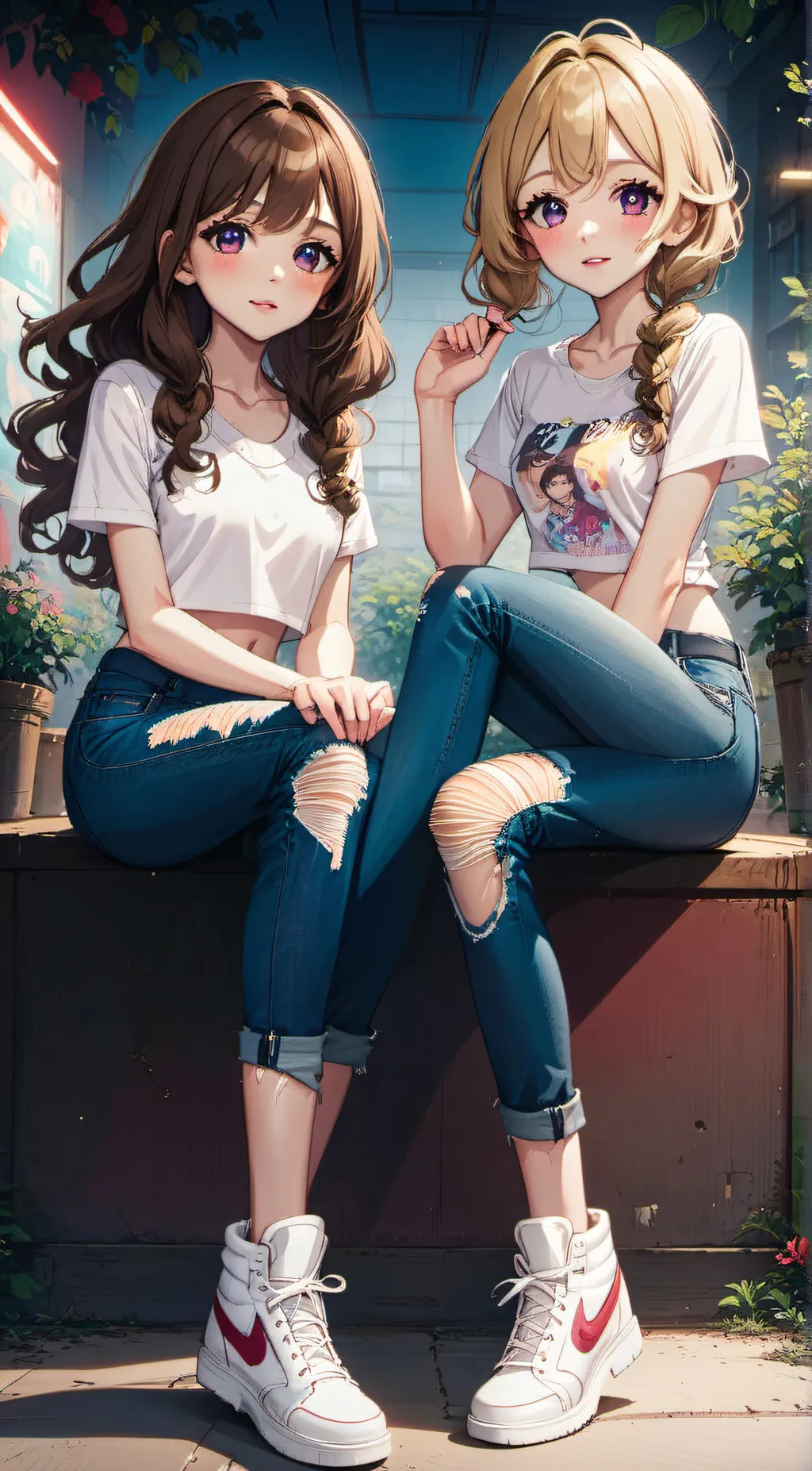 Talkie AI - Chat with Abby and kaya