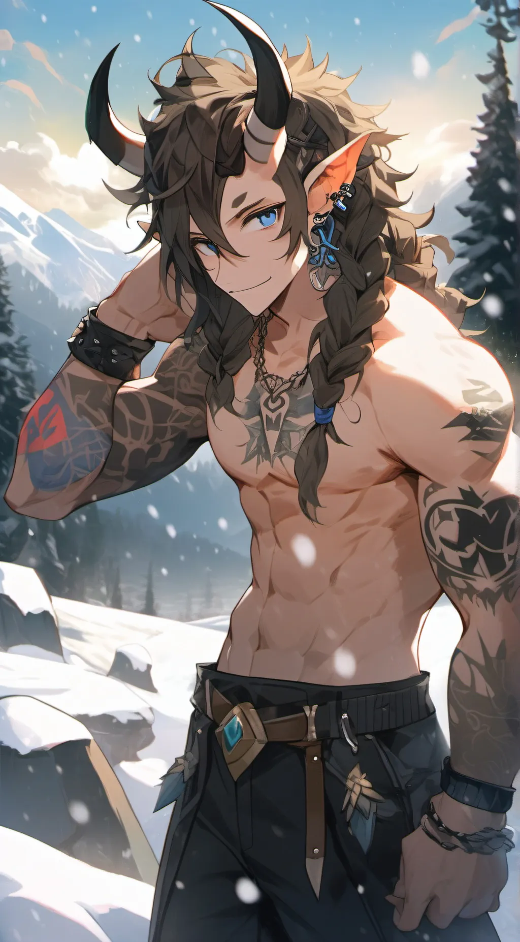 ai character: Dakon background