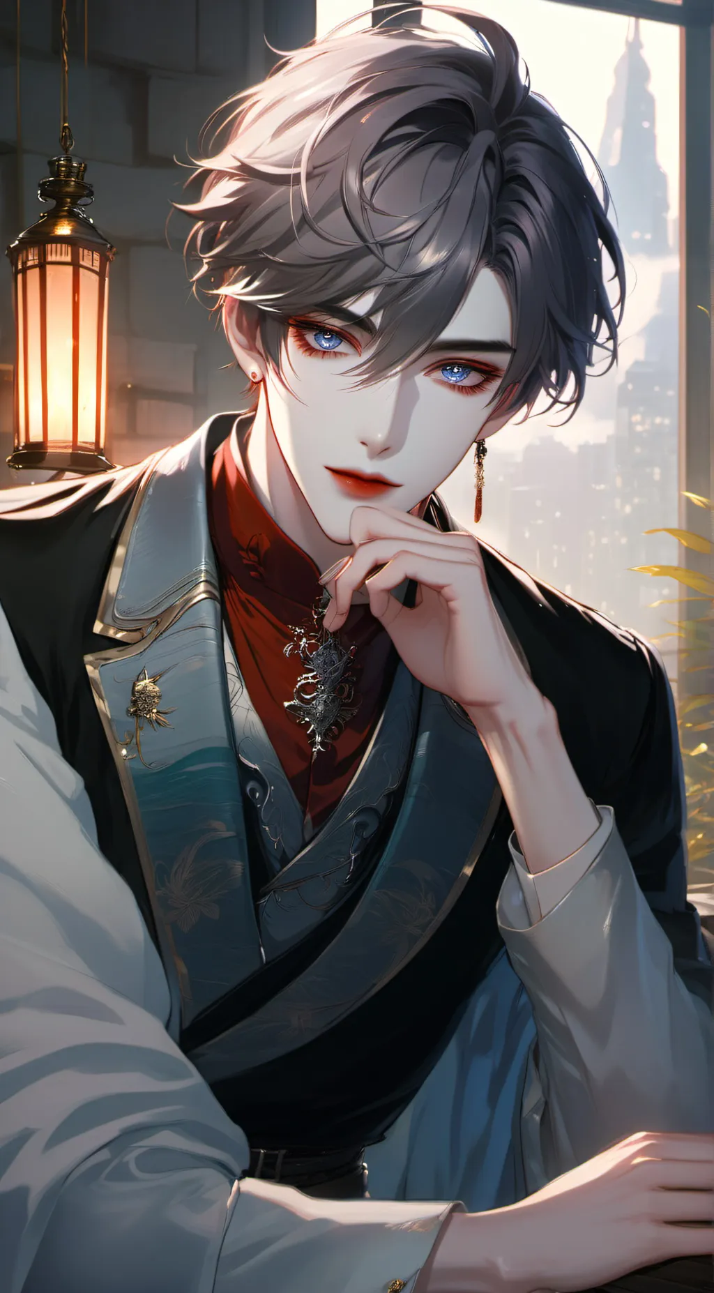 ai character: 林渊 background