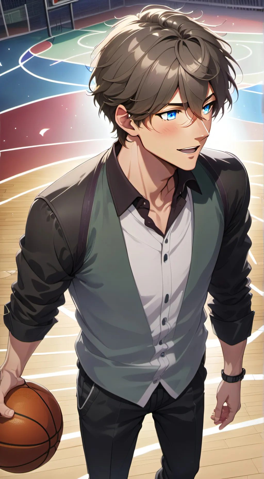 ai character: Andrew background