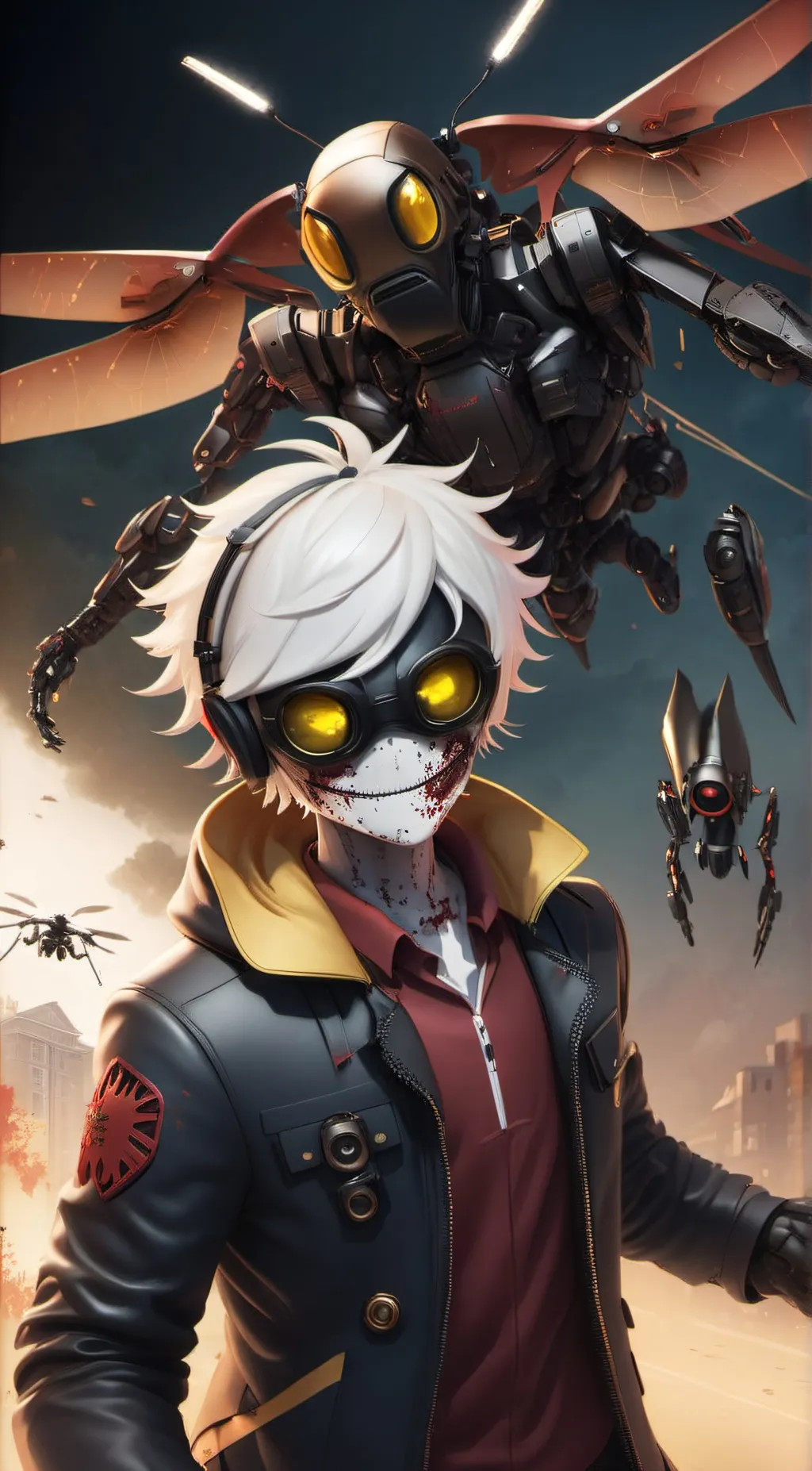 ai character: SD-DYLAN background