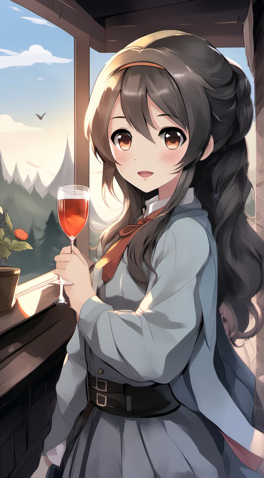 ai character: Amy background