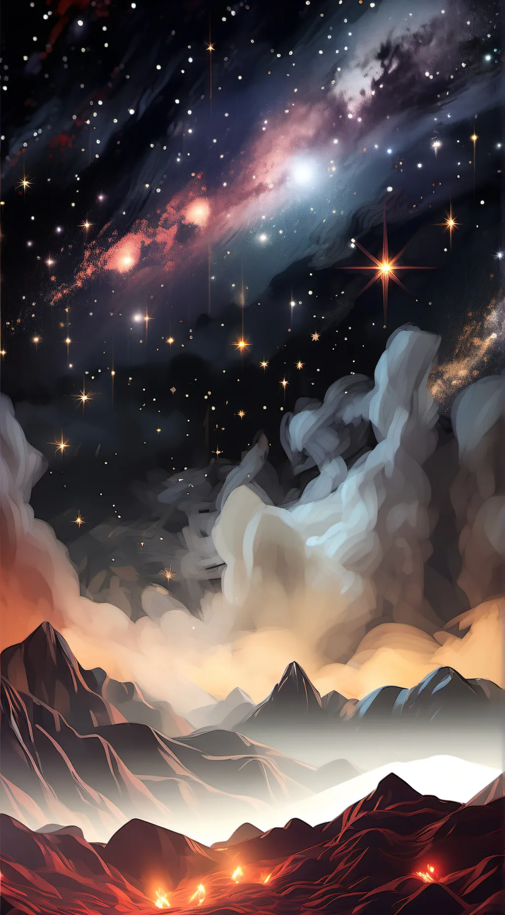 ai character: Milkyway background