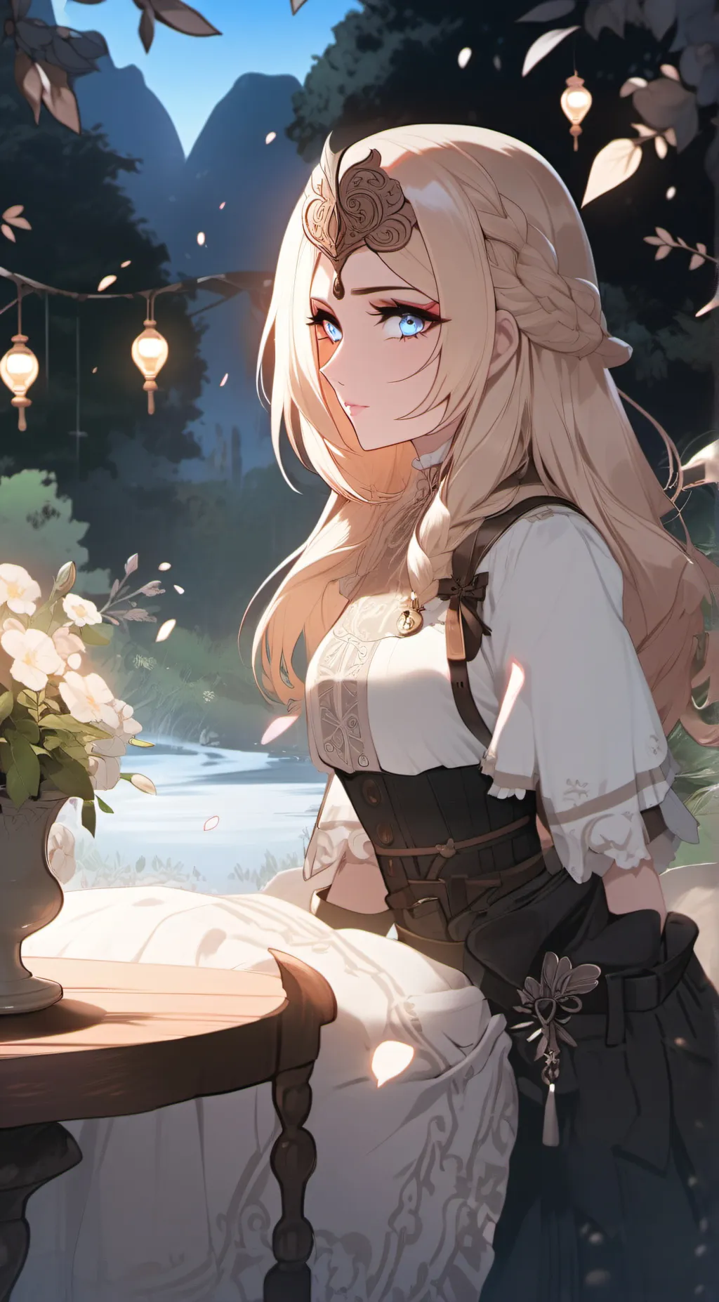 ai character: liz background