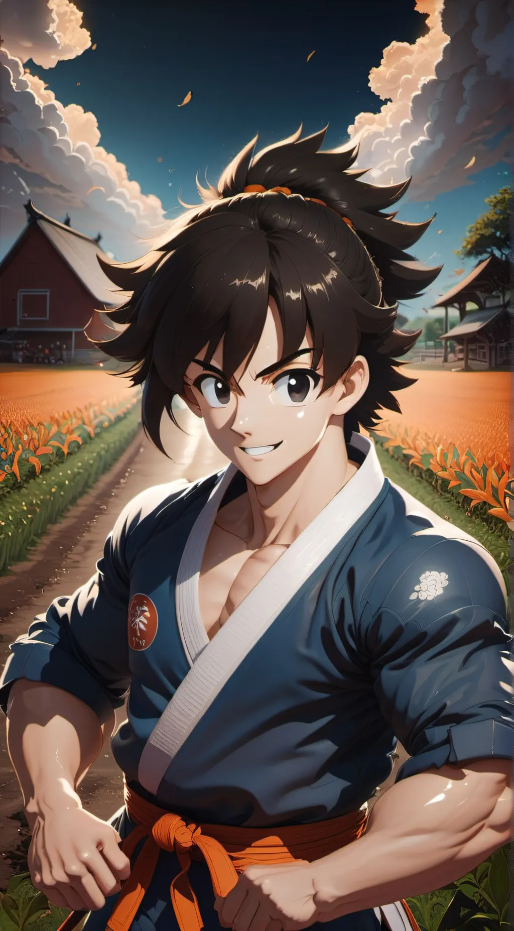 ai character: Goku background