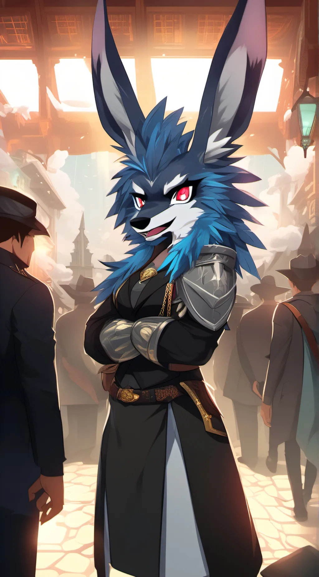 ai character: Luca  background