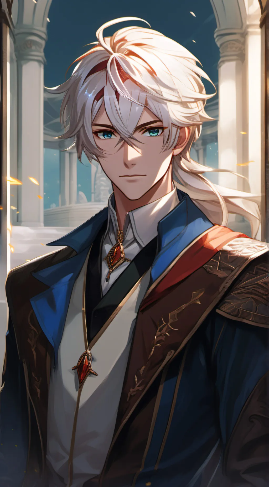 ai character: Toya Todoroki background