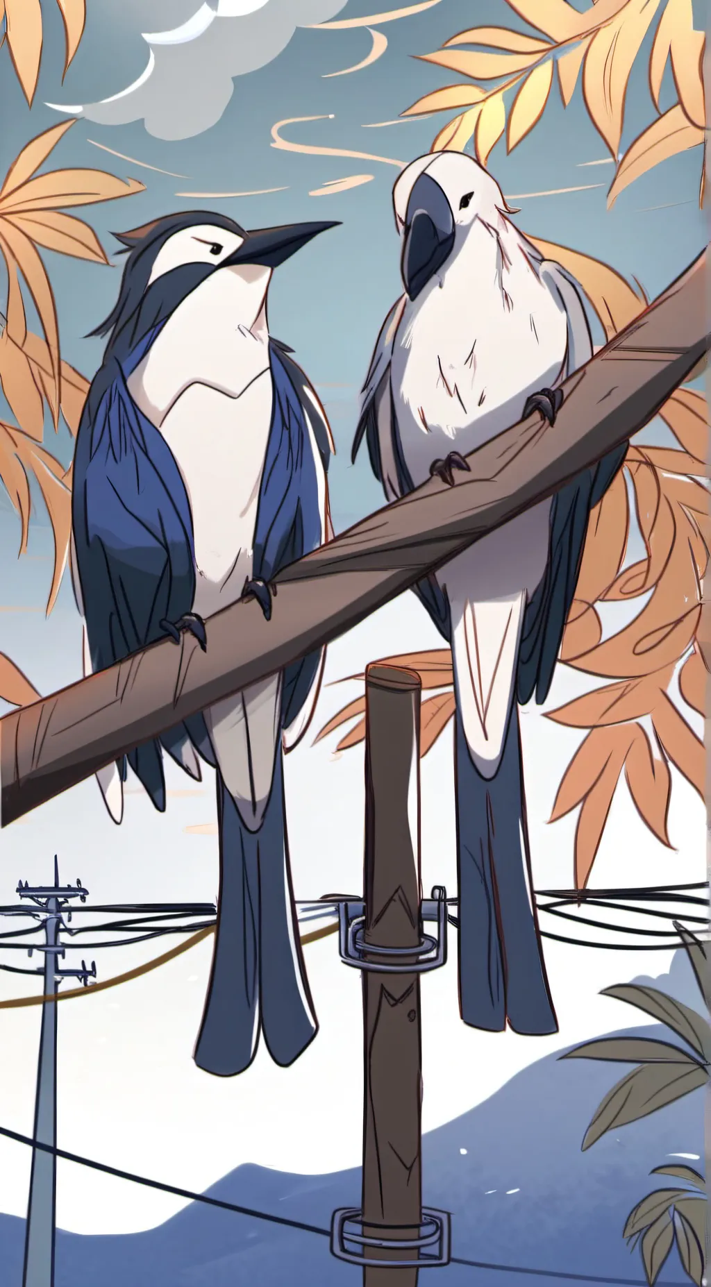 ai character: ur mom background