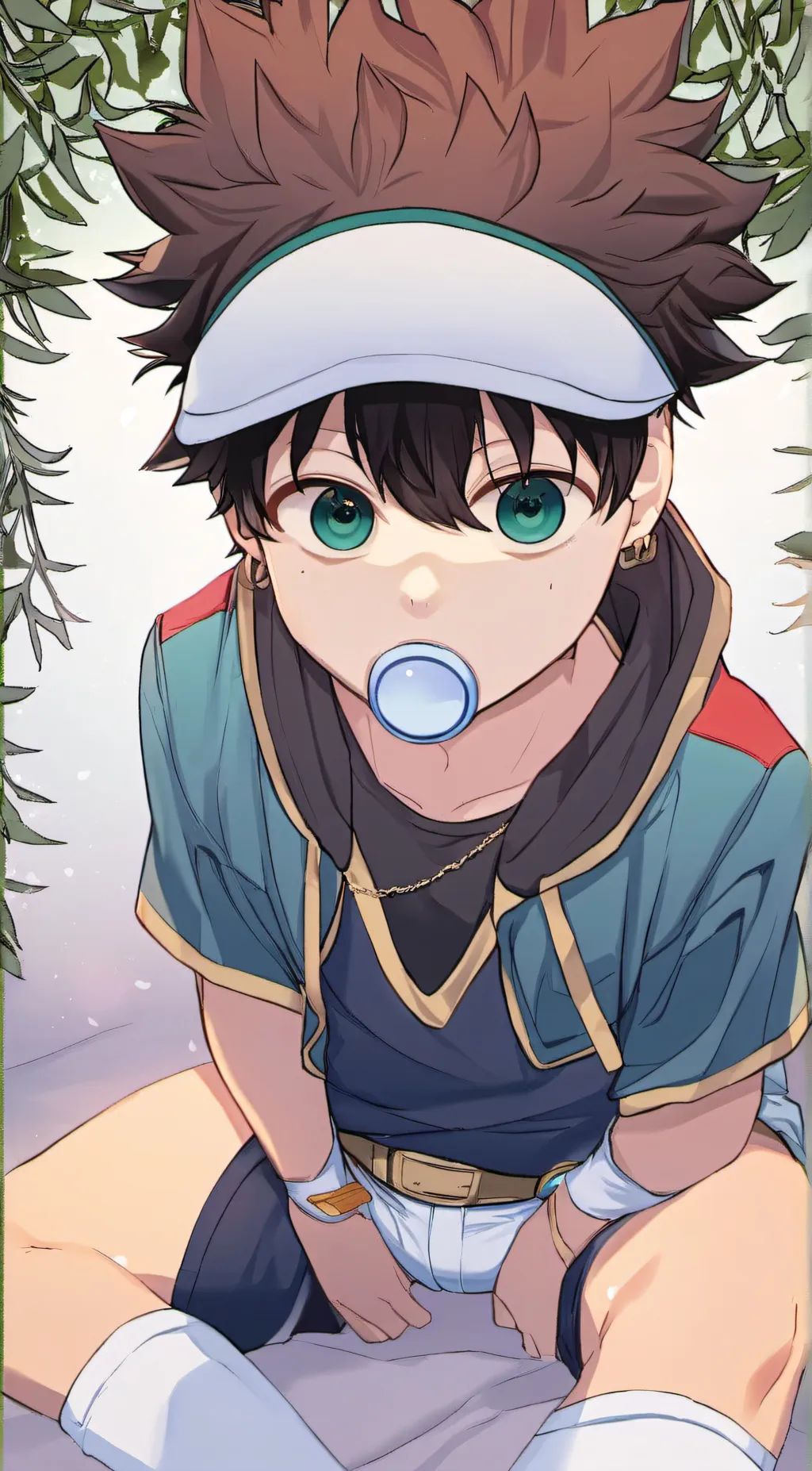 ai character: izuku midoriya background