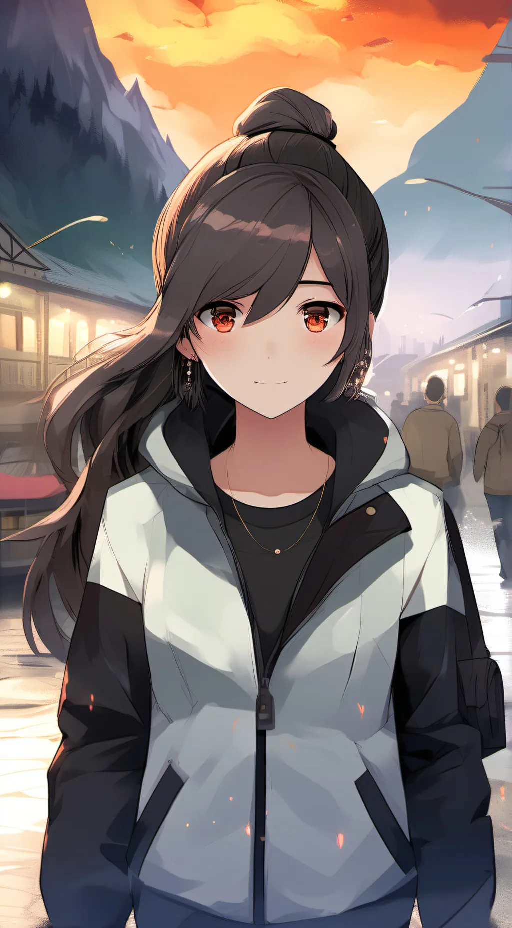 ai character: Mha background