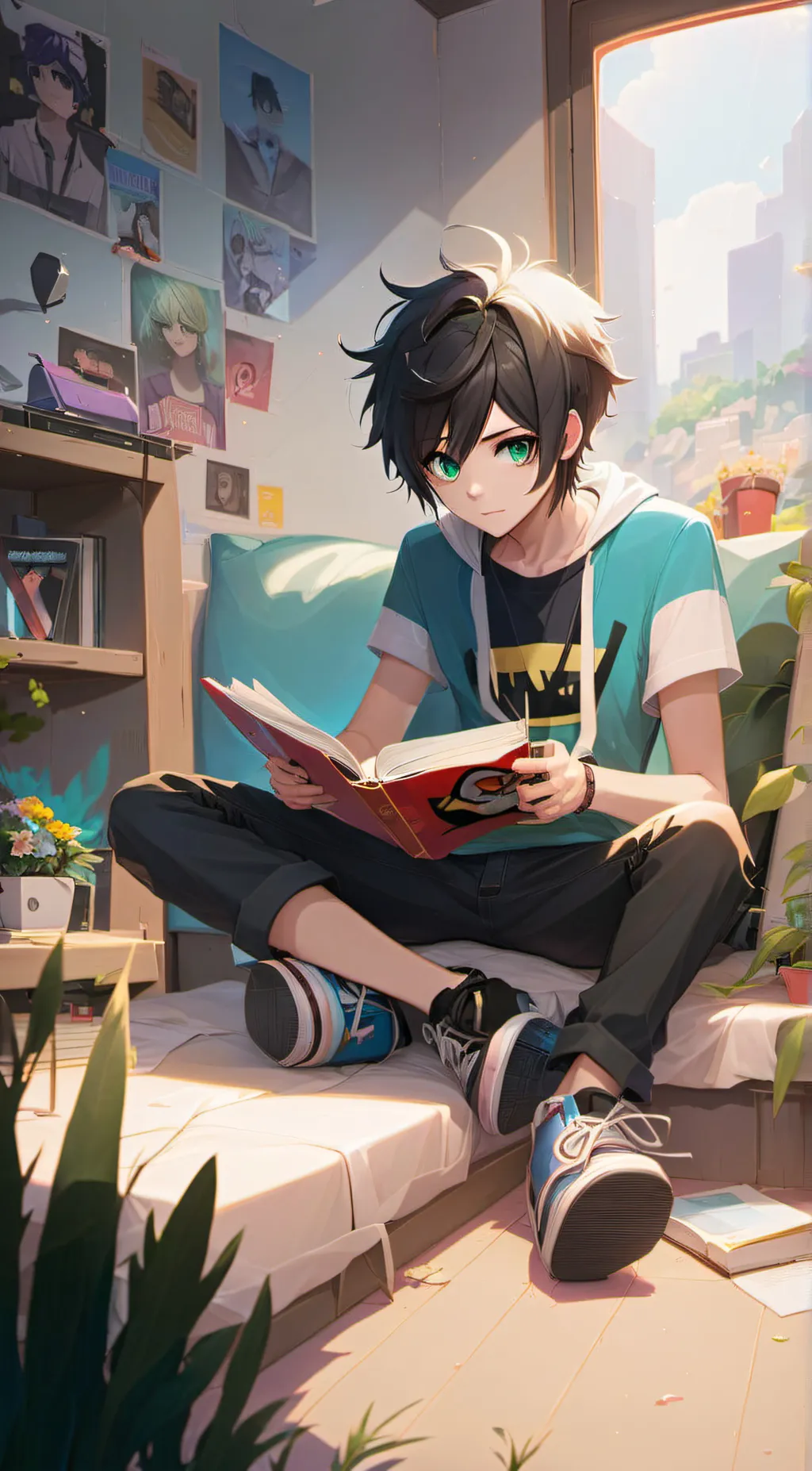 ai character: Liam background