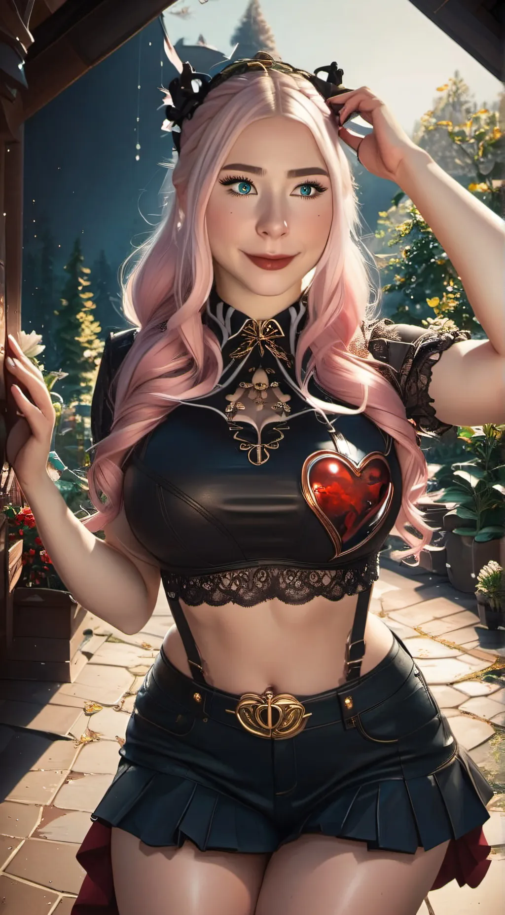 ai character: Valentina  background