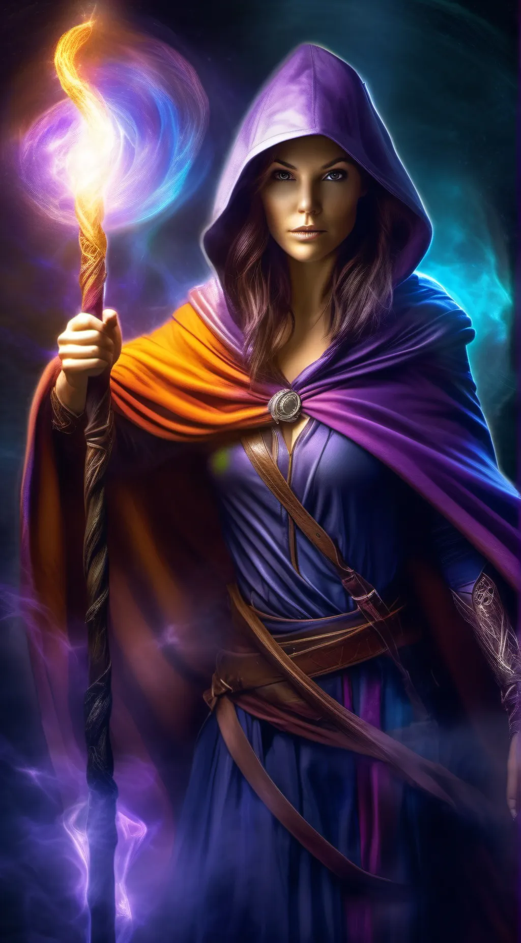 ai character: Aria background