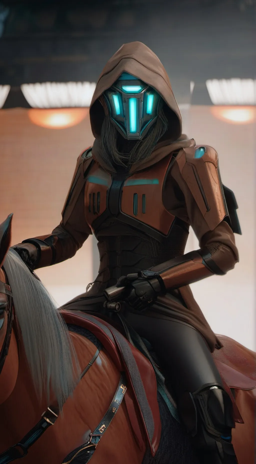 ai character: Hi  background