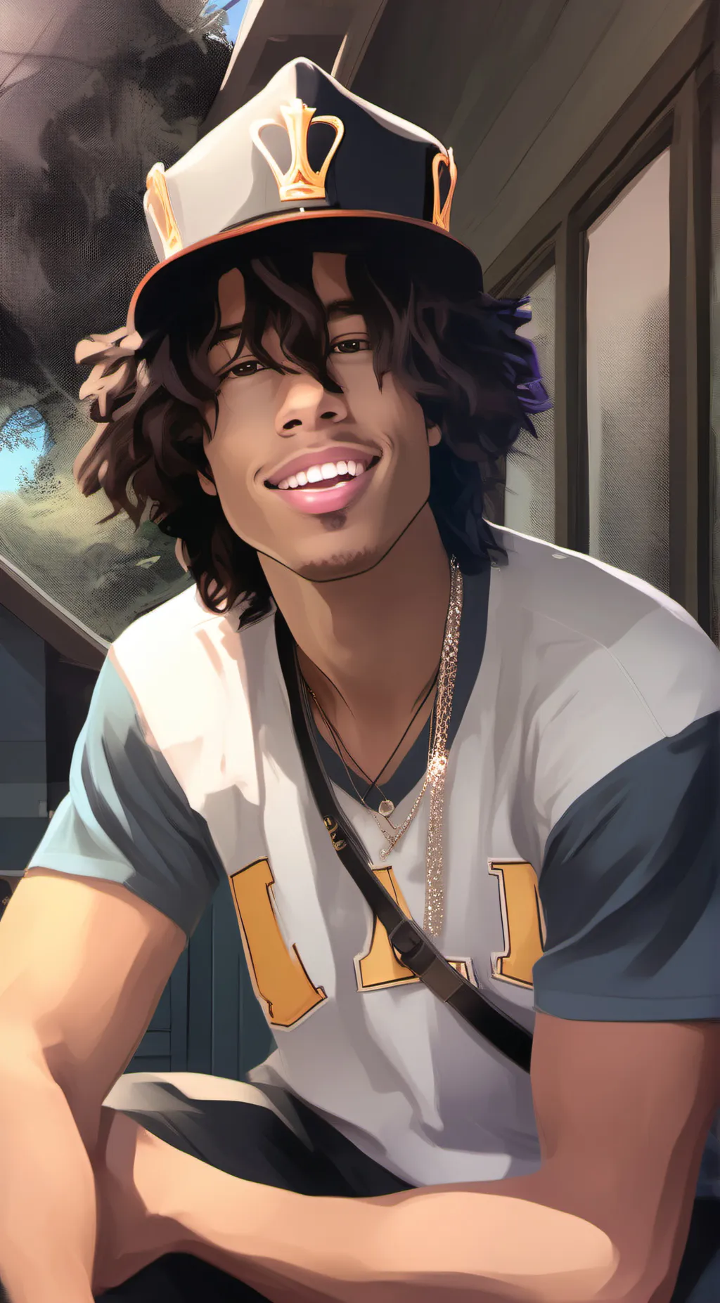 ai character: King background