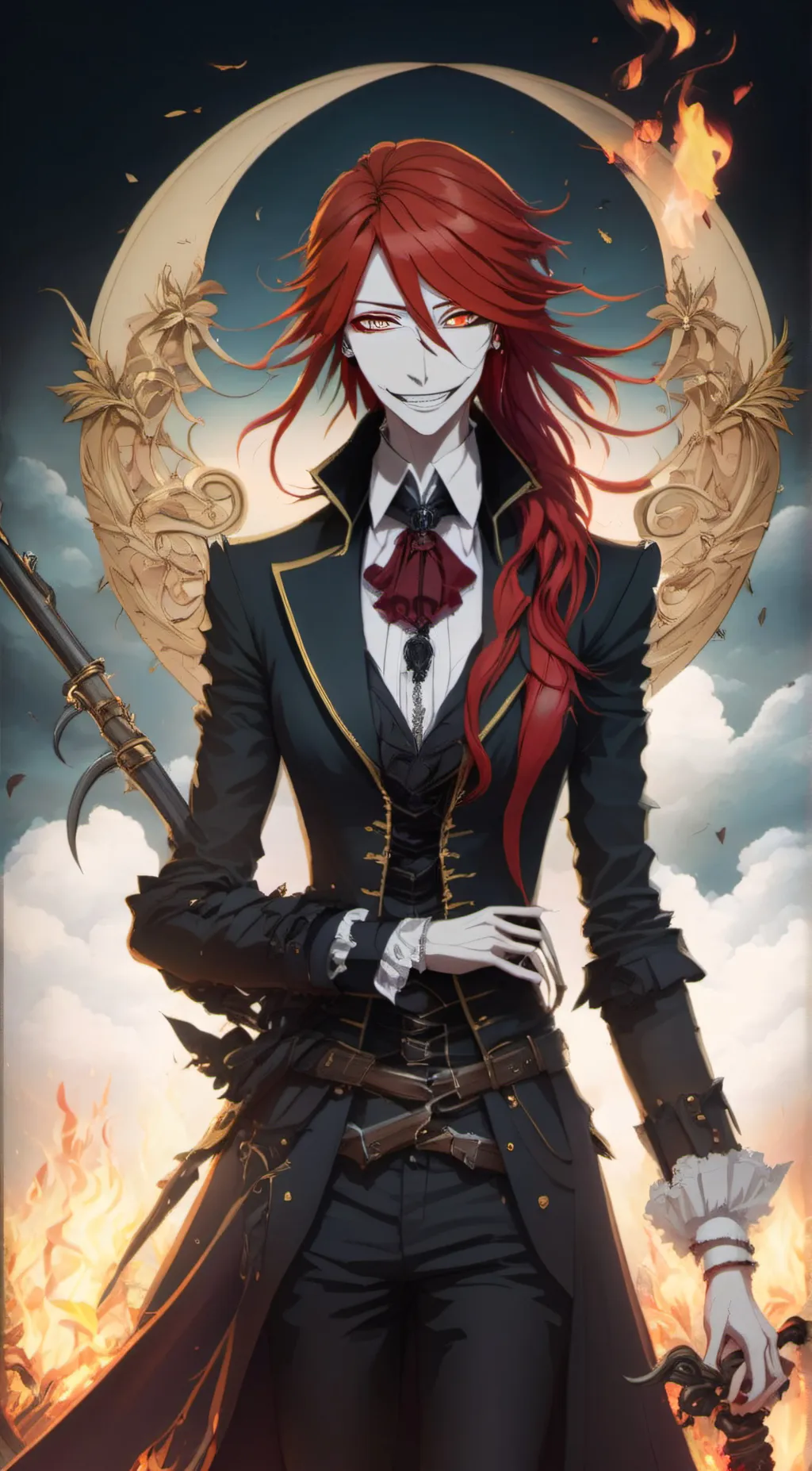 ai character: Grelle background