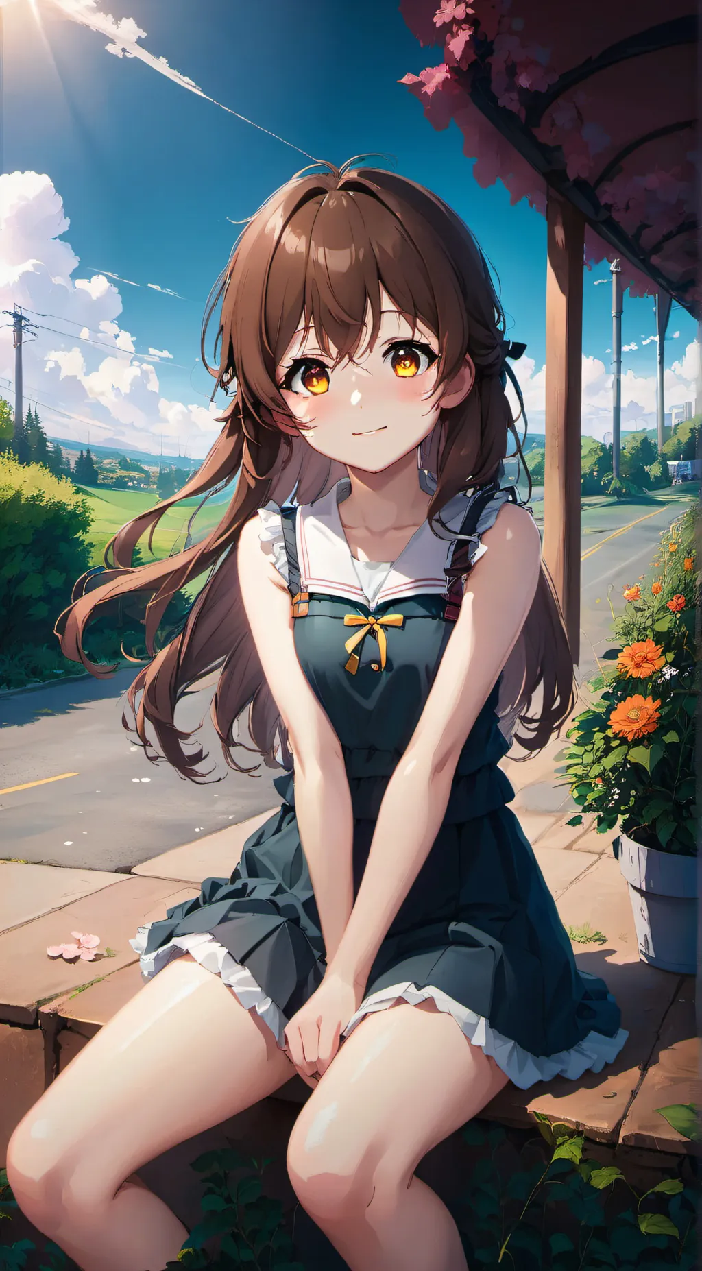 ai character: Sasha  background