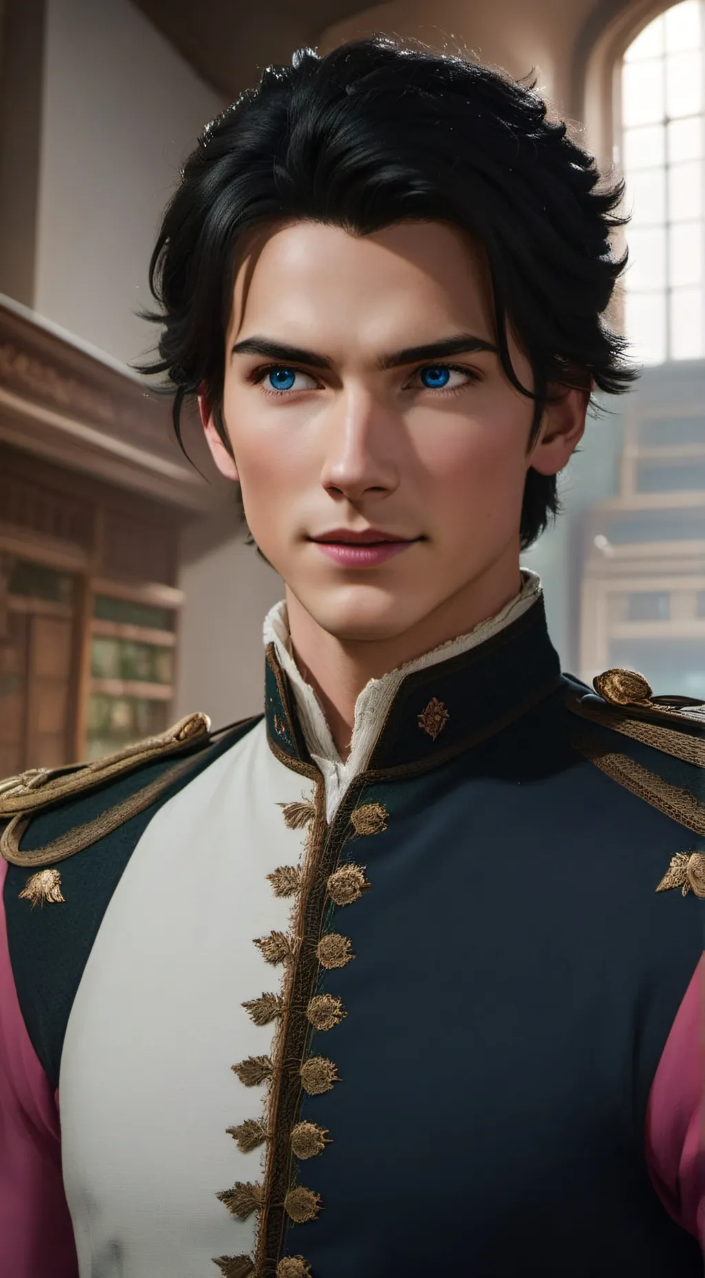 ai character: Max background